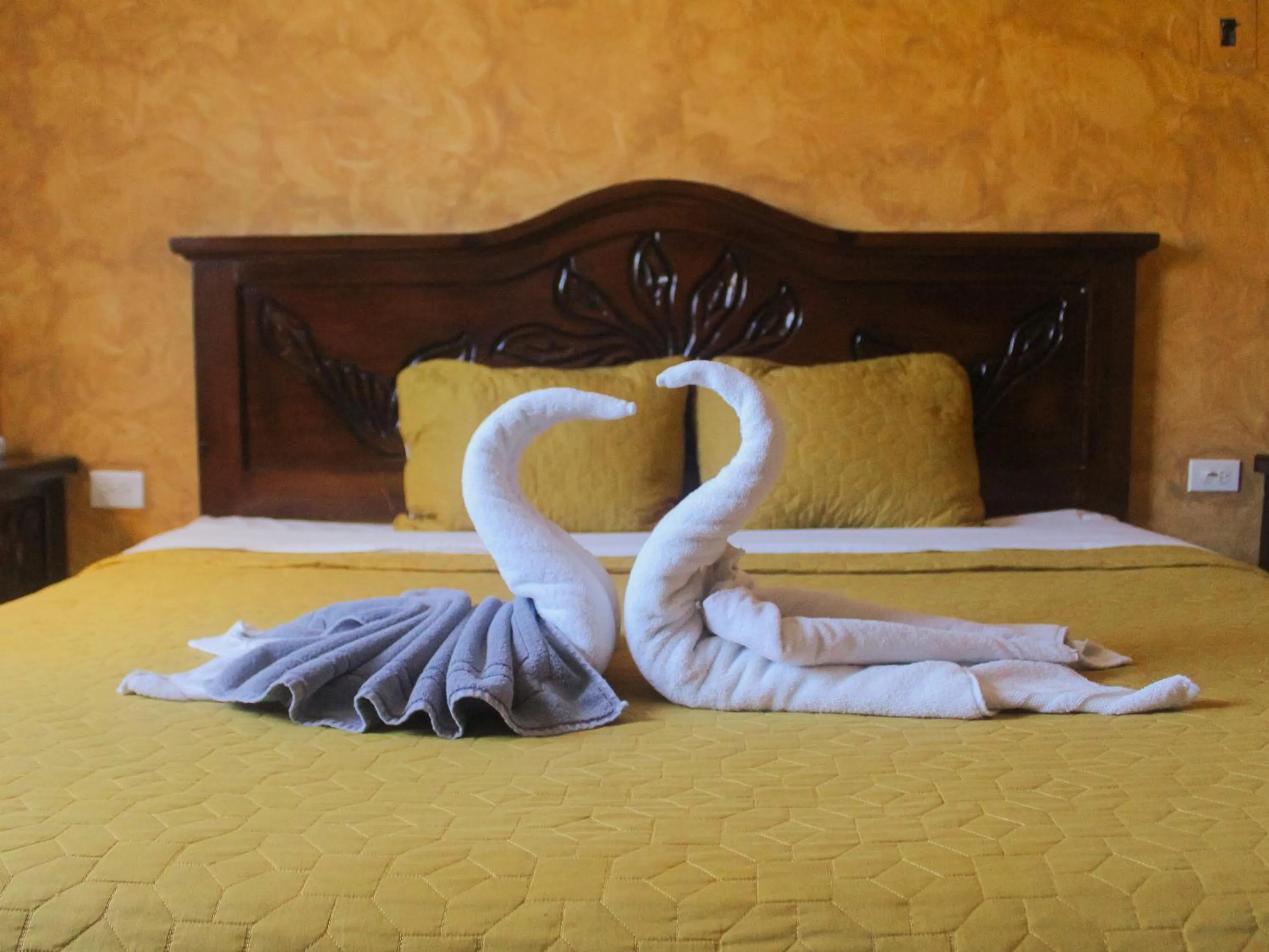 Bed in Hotel La Casona Real