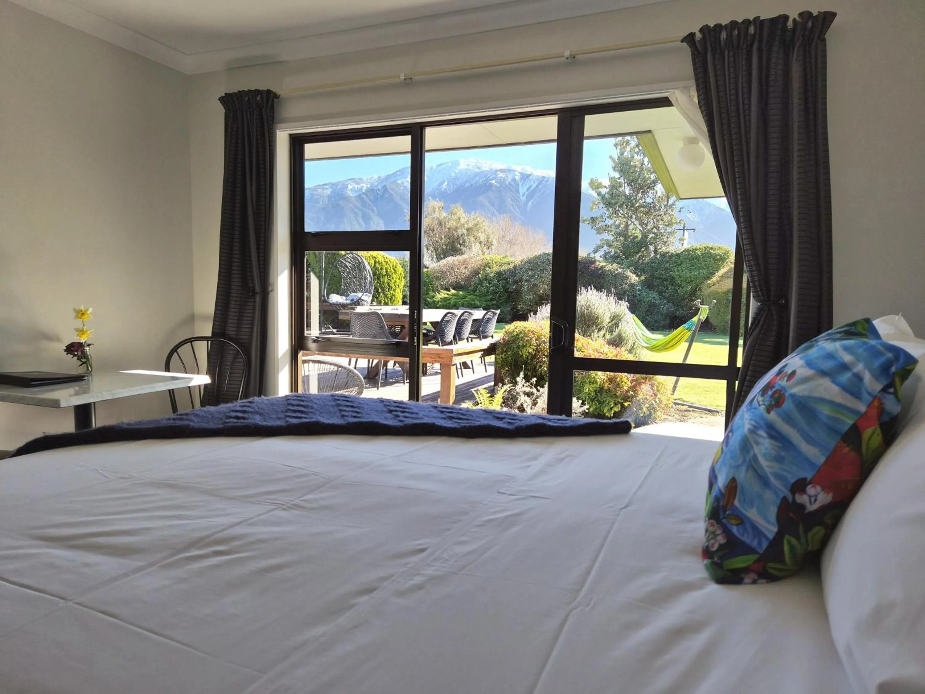 View (from property/room), Bed in Te Mahuru Retreat