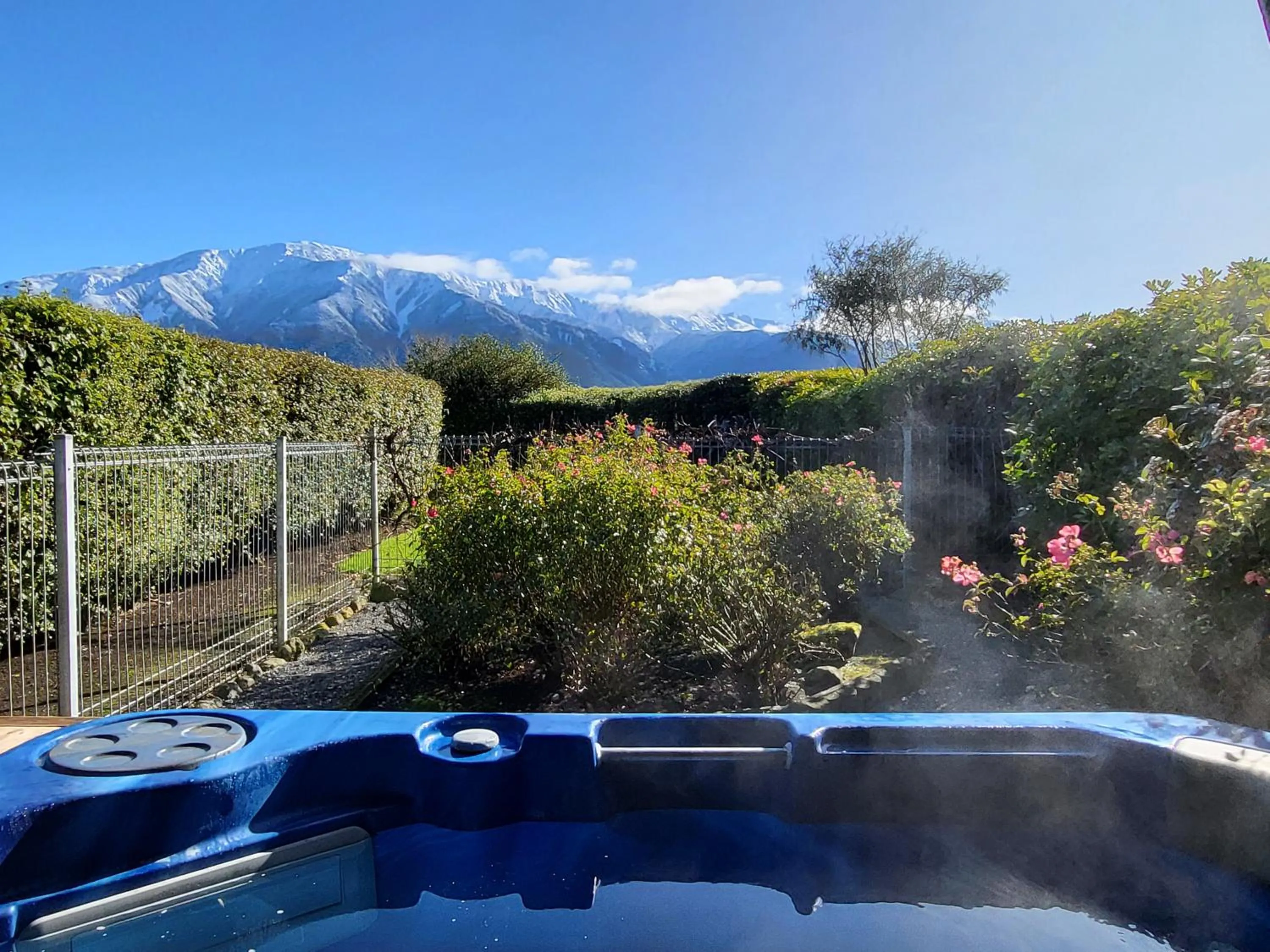 Hot Tub in Te Mahuru Retreat