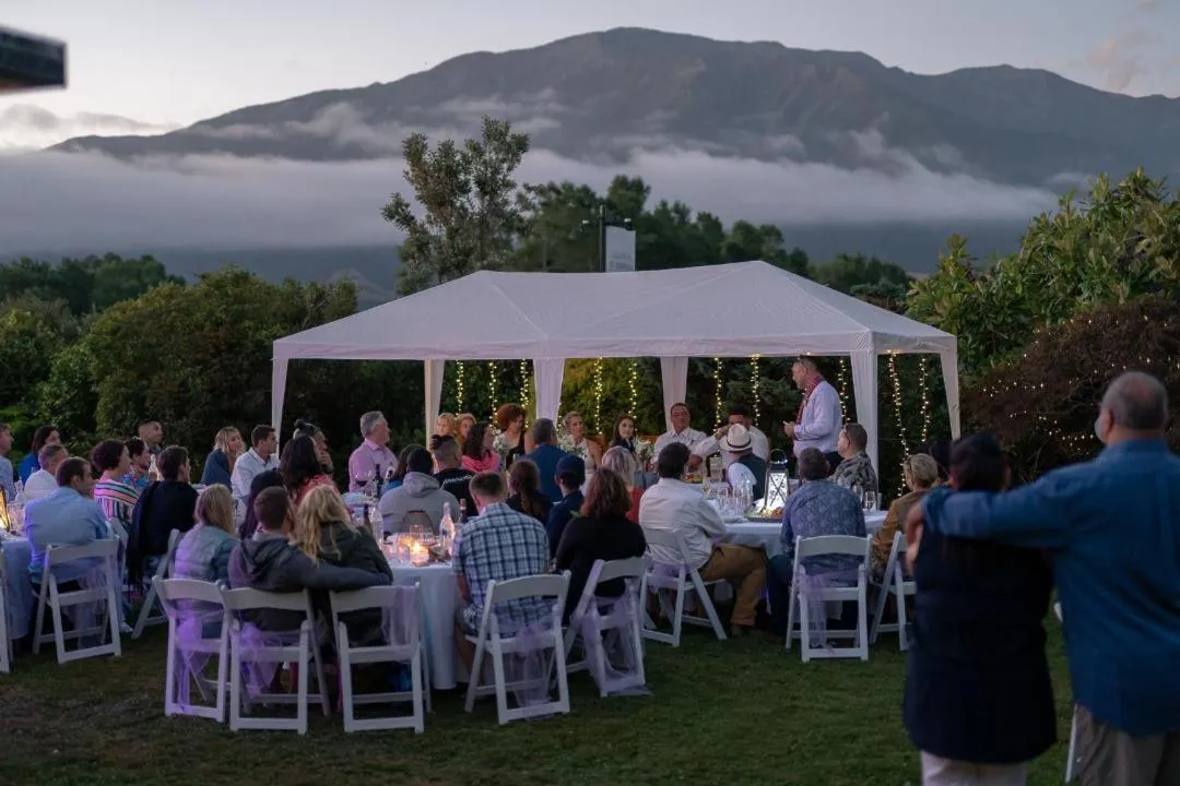 Garden in Te Mahuru Retreat