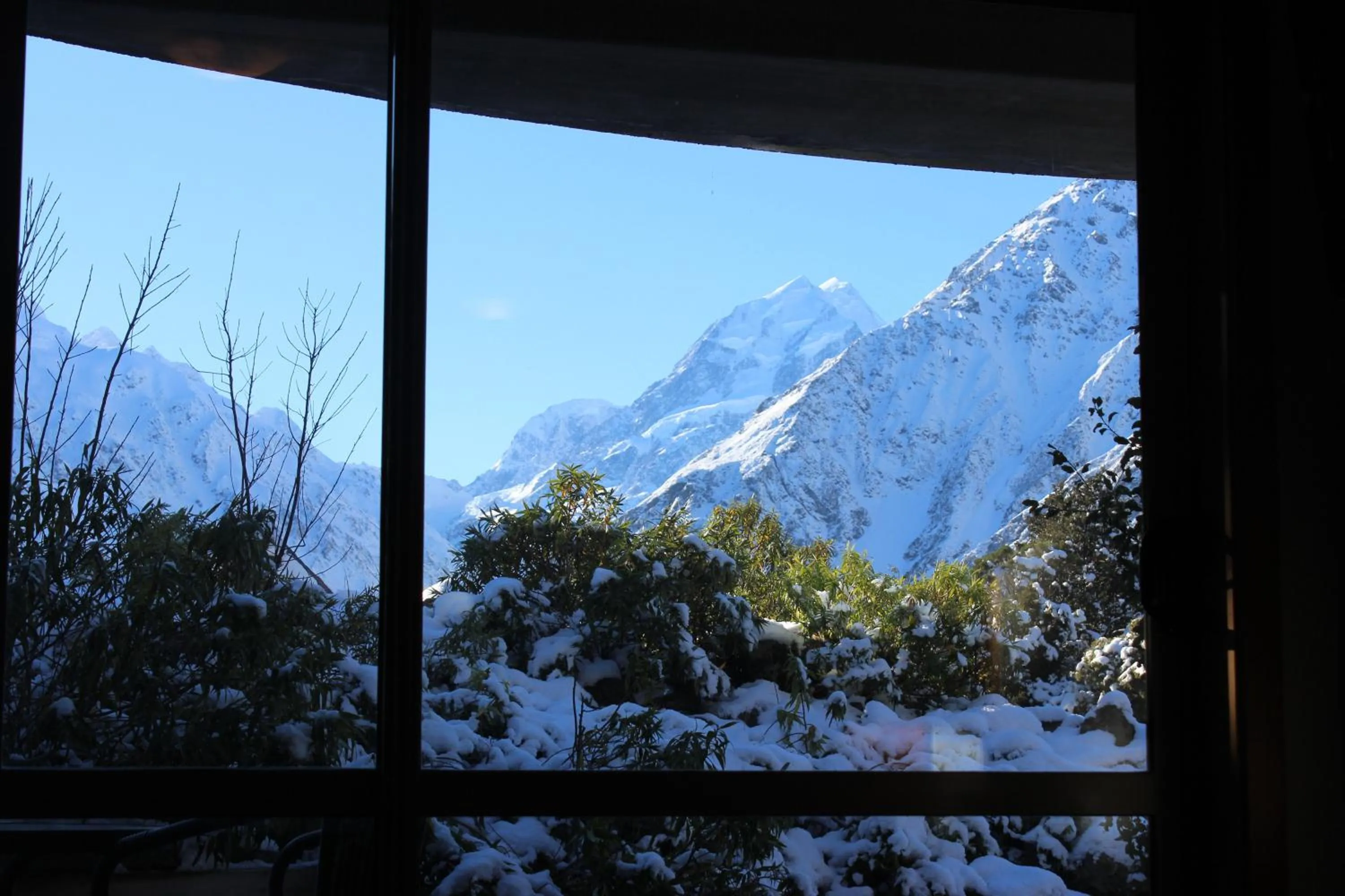 View (from property/room) in Aoraki Mount Cook Alpine Lodge