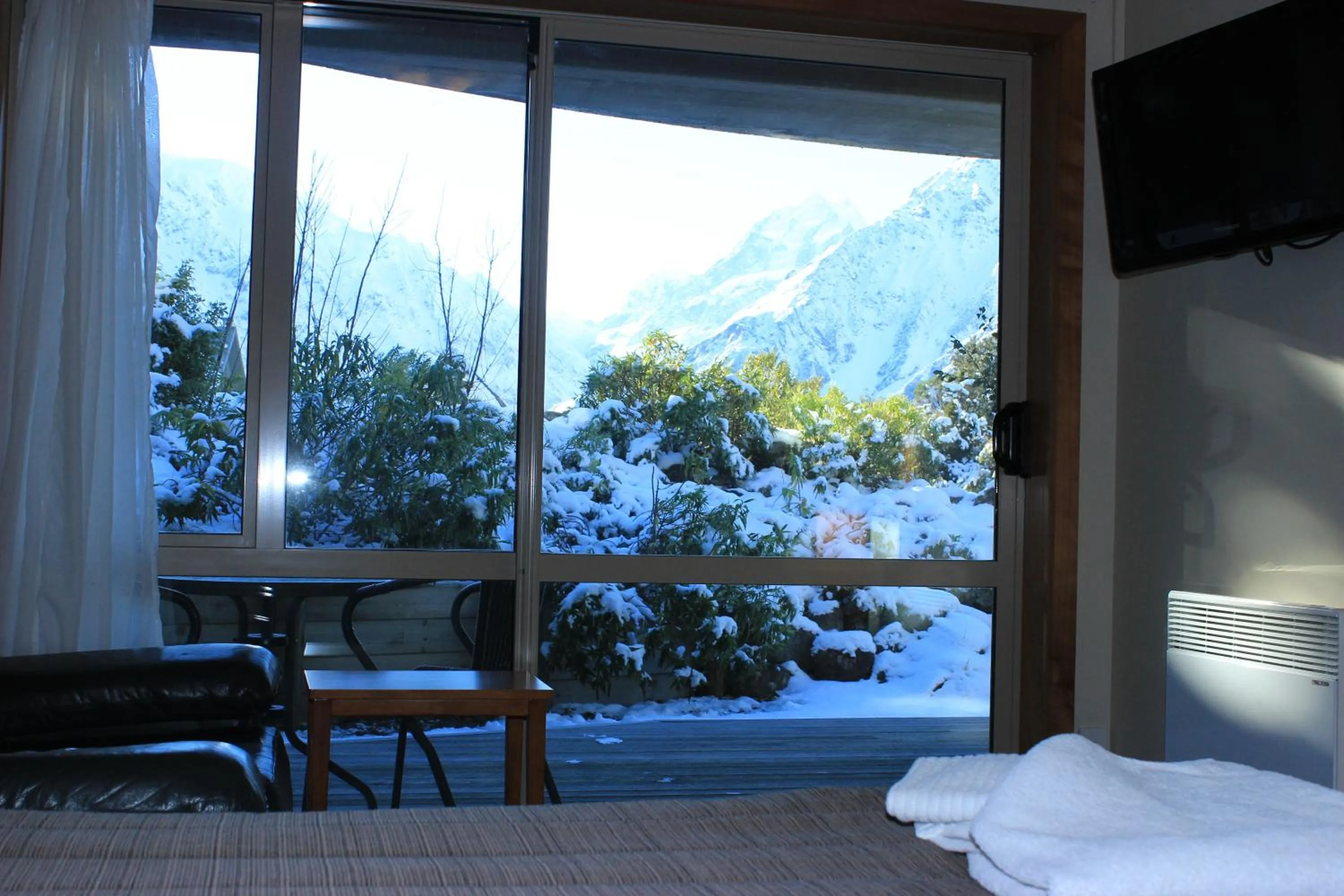 View (from property/room) in Aoraki Mount Cook Alpine Lodge