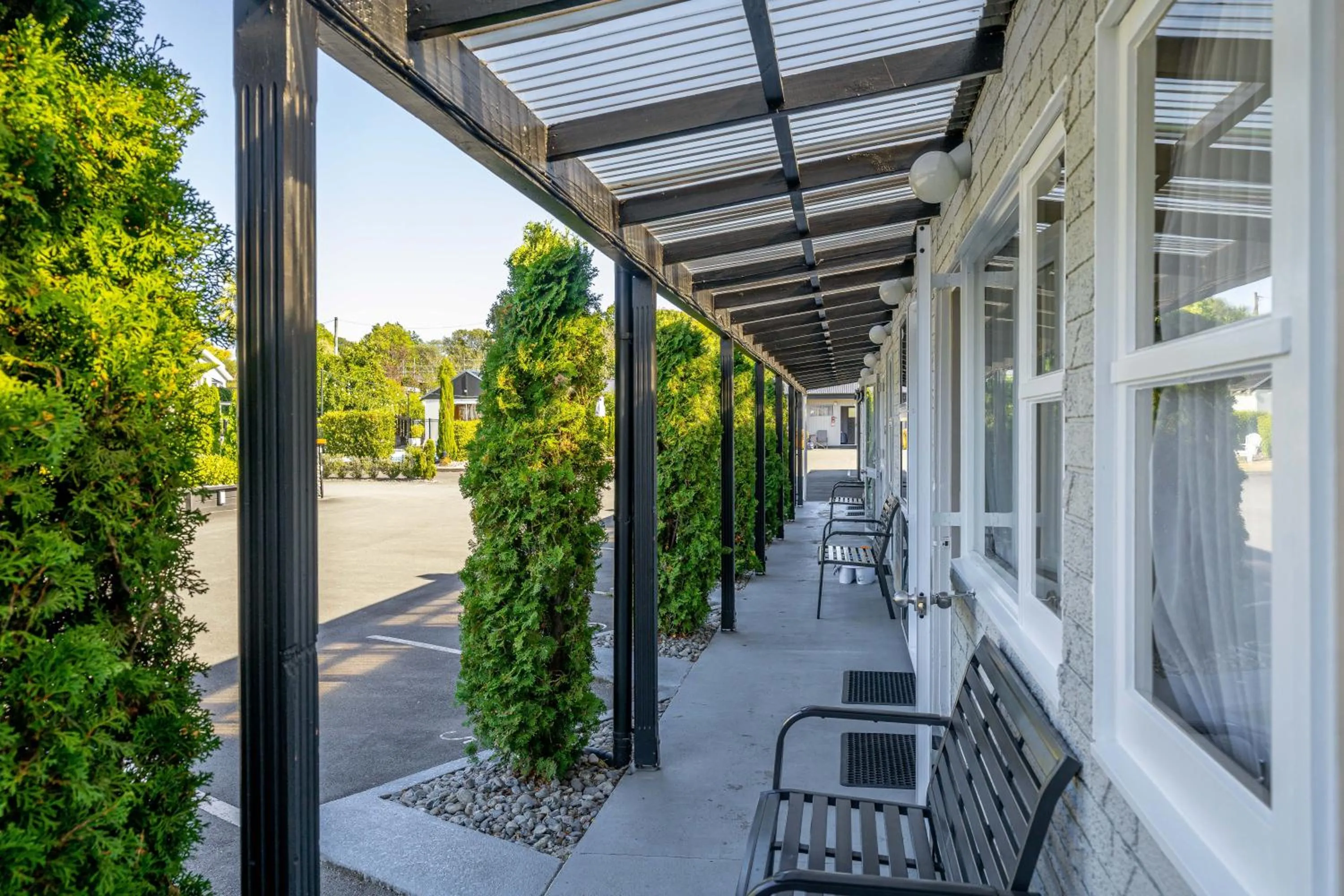 Balcony/Terrace in Amble Inn Motel
