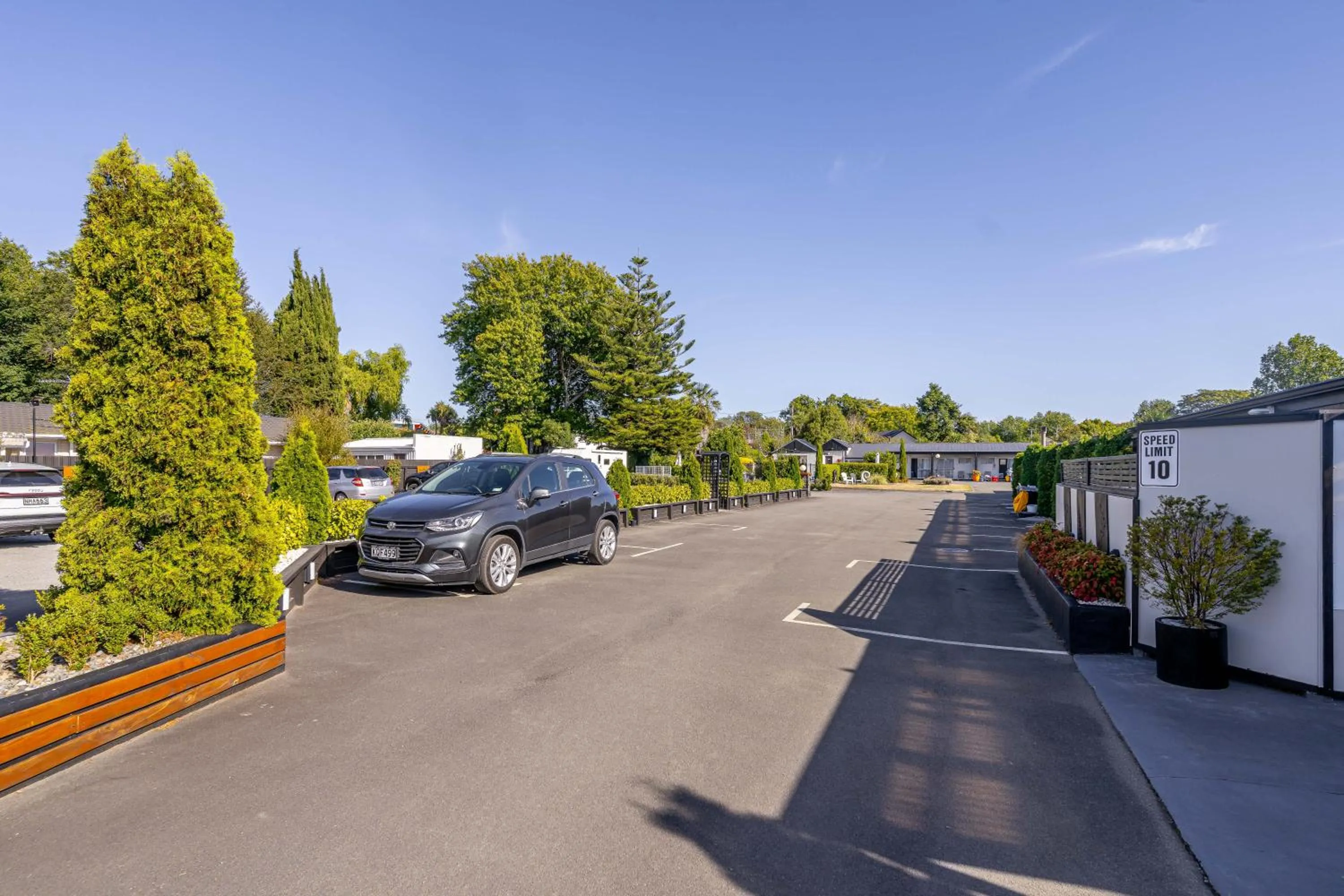 City view in Amble Inn Motel