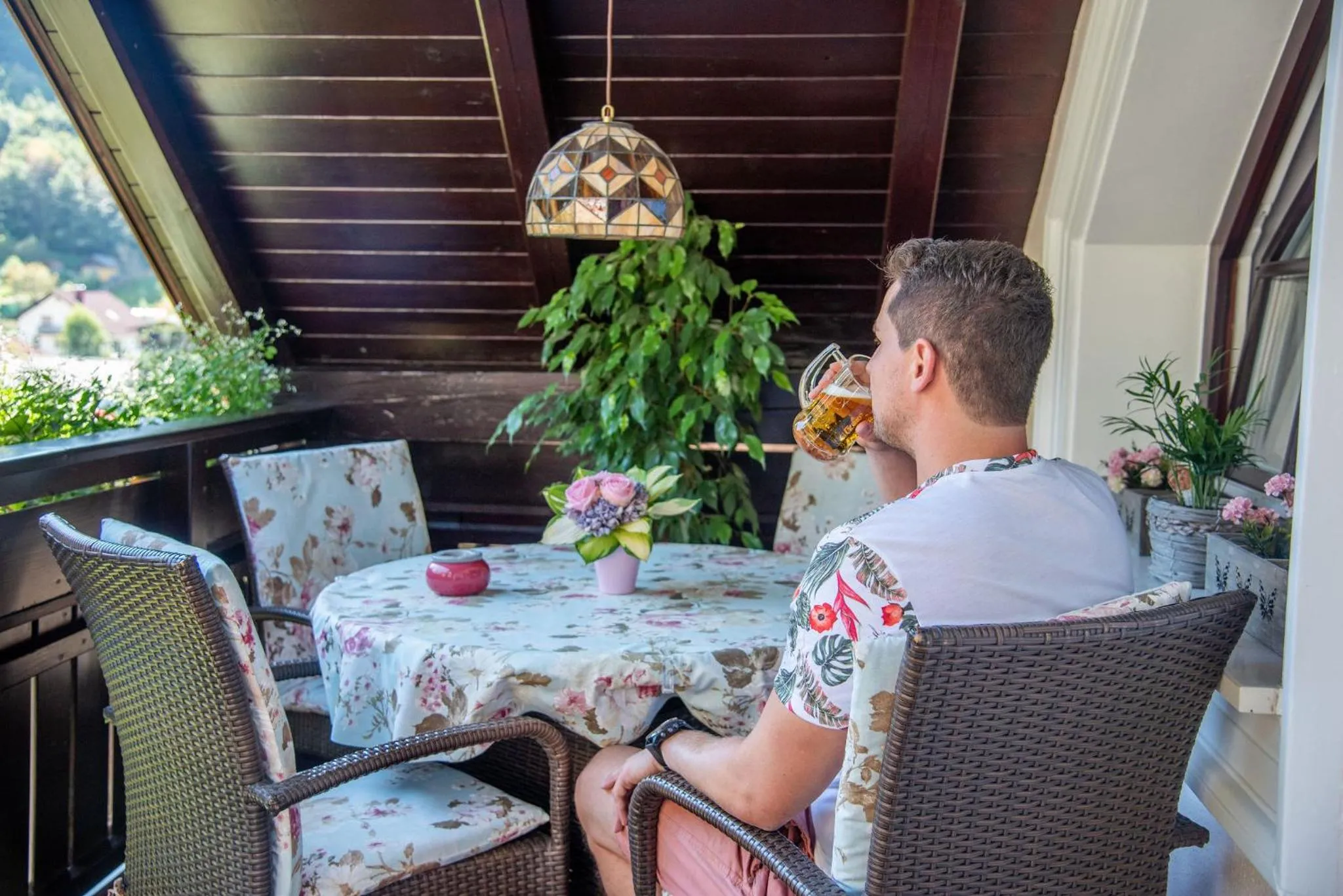 Patio in Apartmaji Urška