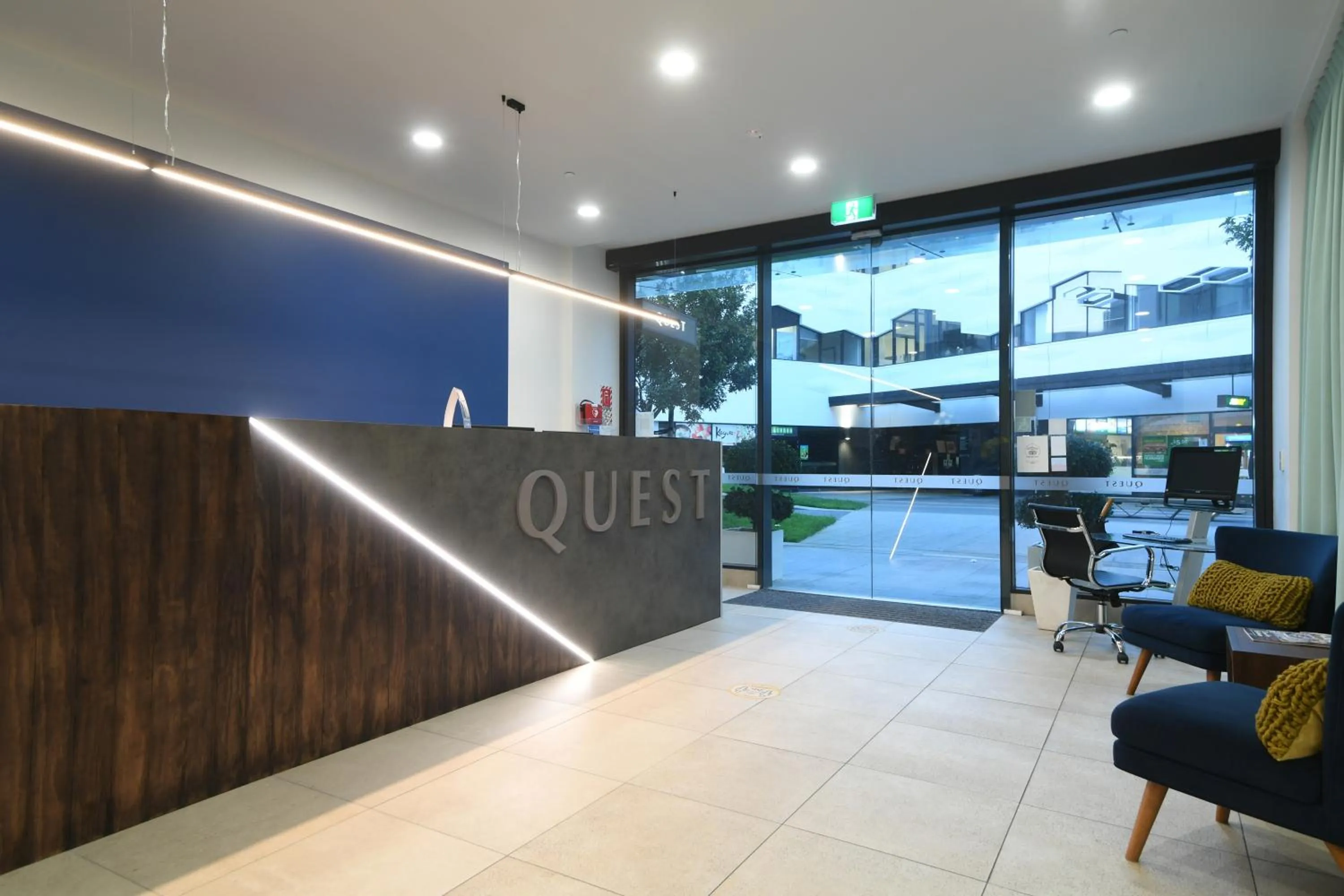 Lobby or reception in Quest Highbrook