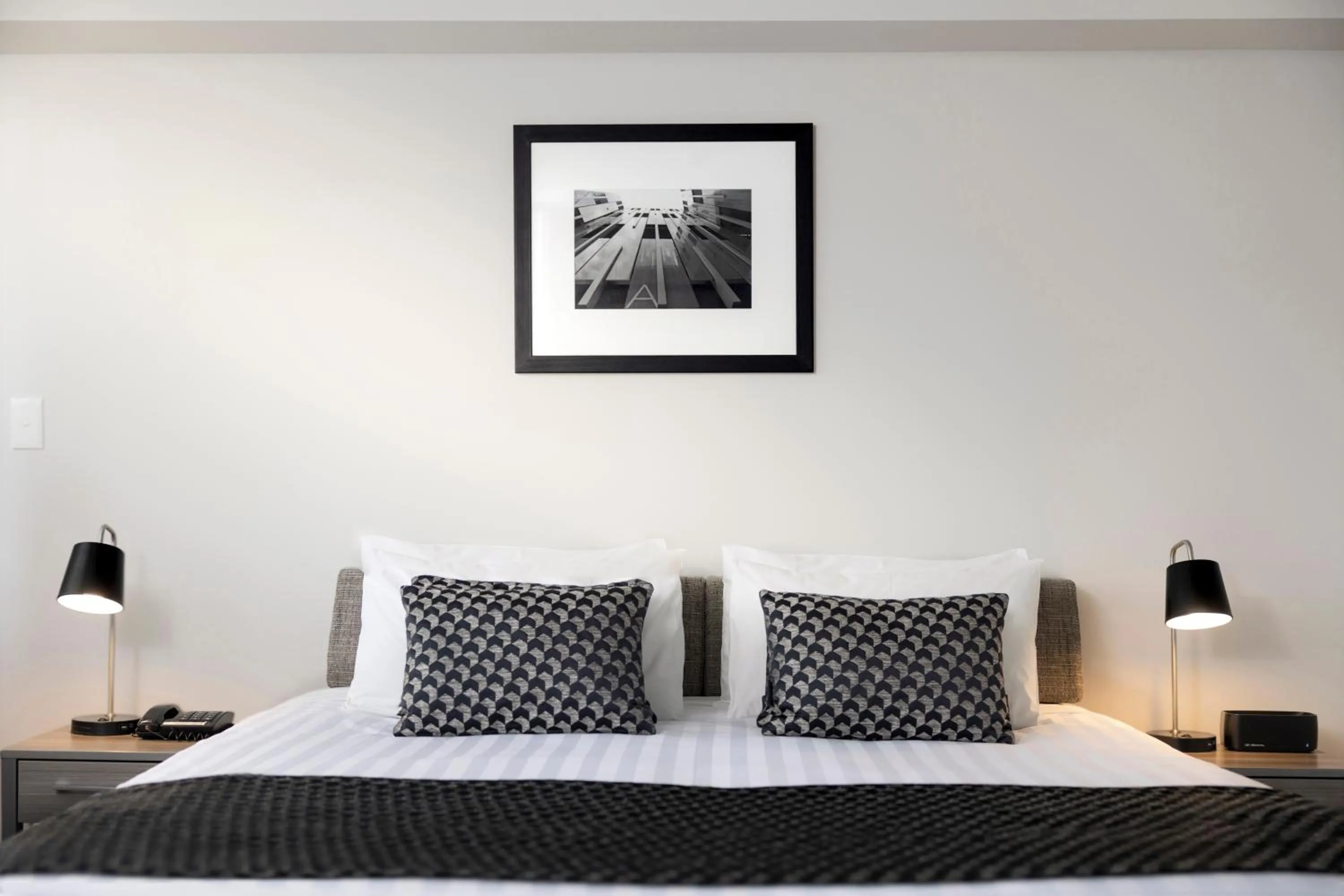 Bed in Quest on Beaumont