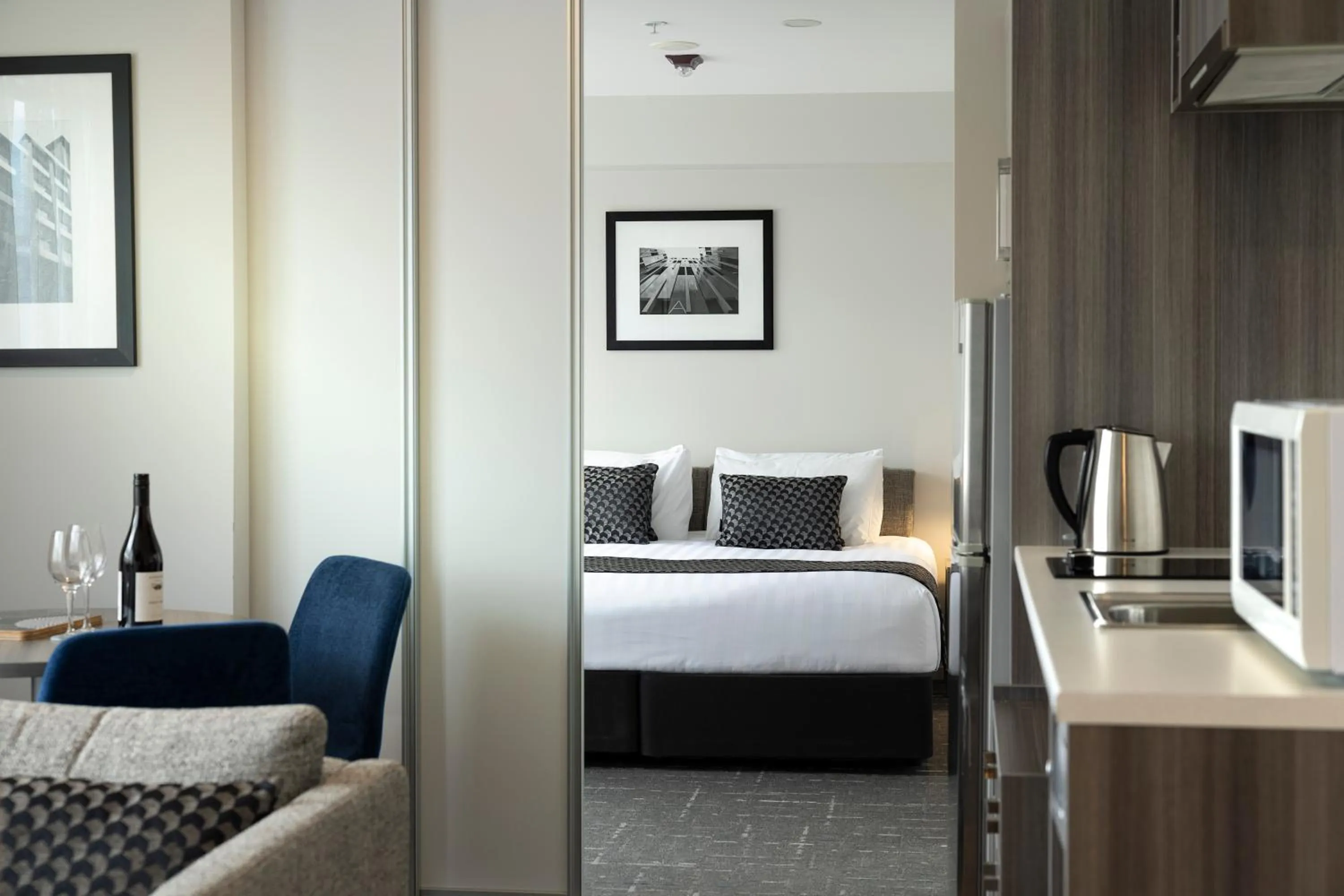 Bed in Quest on Beaumont