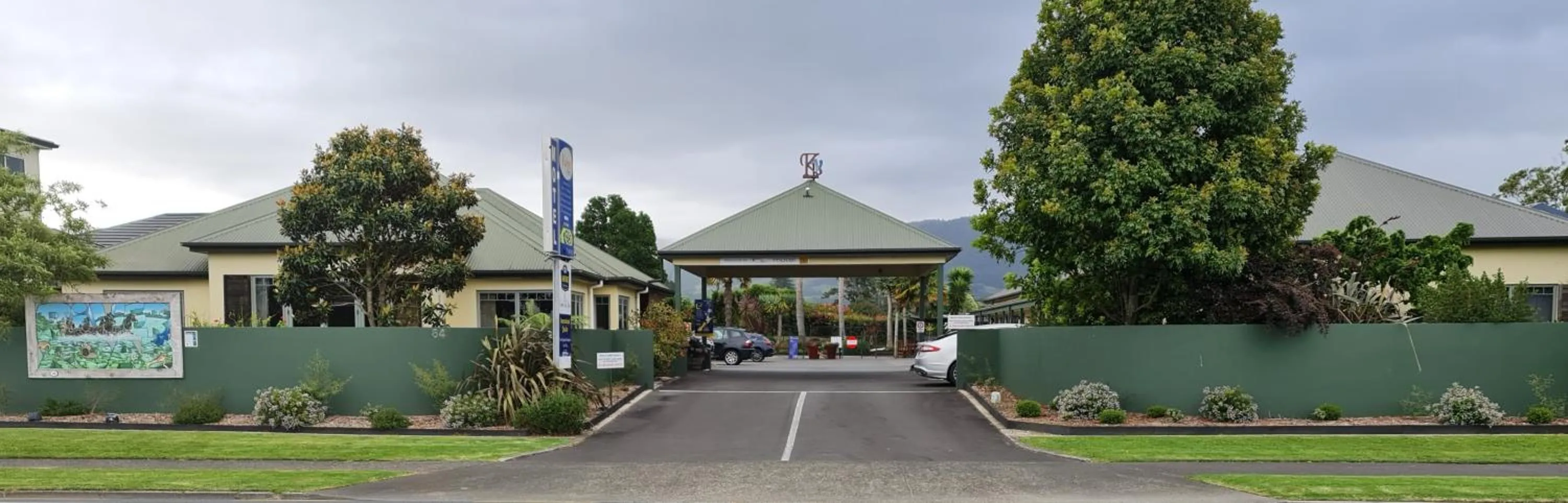 Property building in ASURE Kaimai View Motel