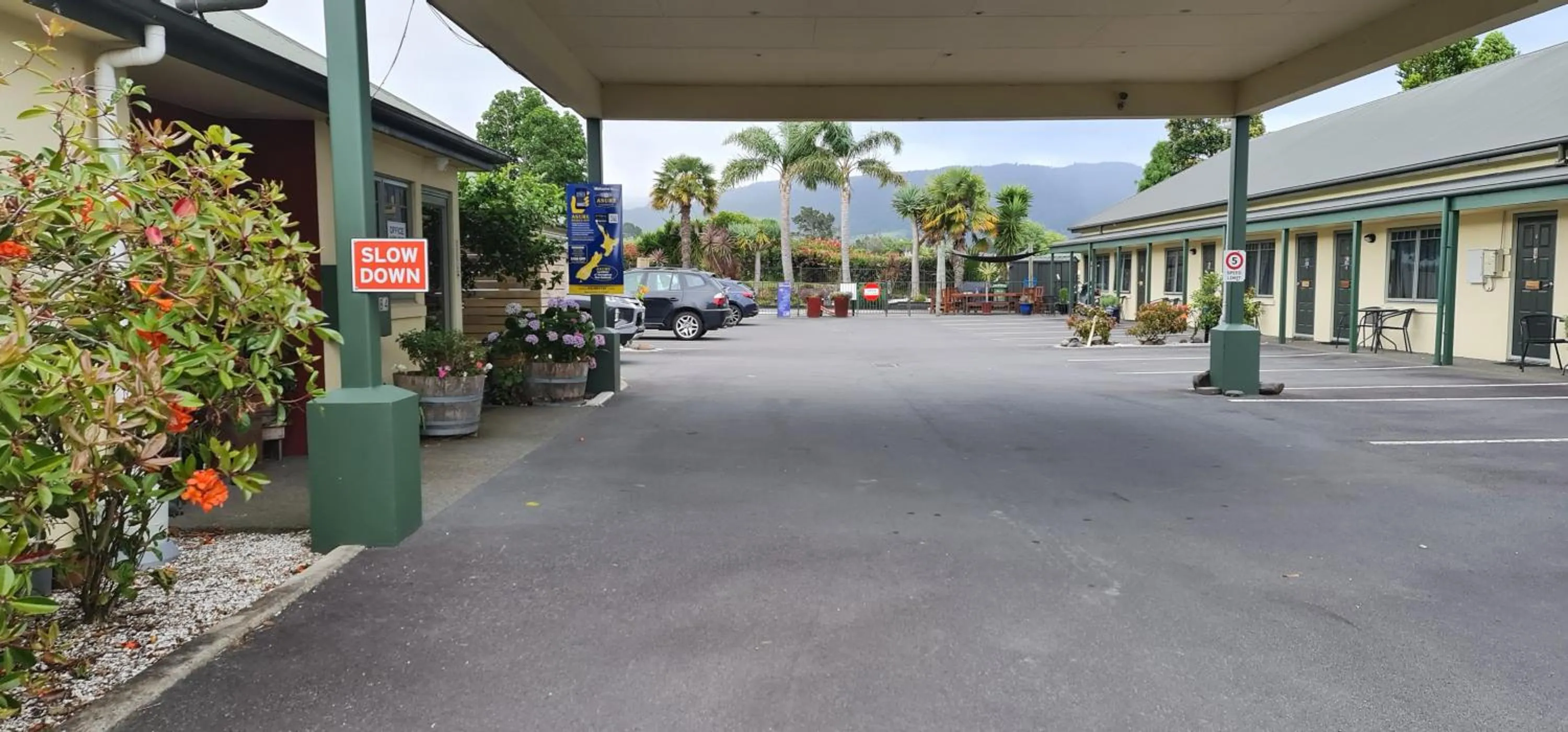 Location in ASURE Kaimai View Motel