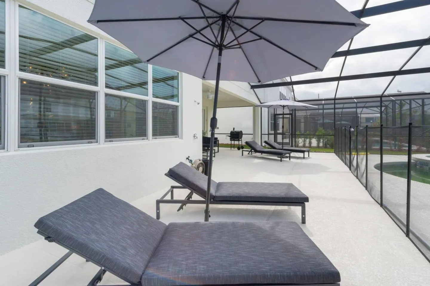 Patio in 3840 Supreme Villa 6Bd Private Pool and Game Room