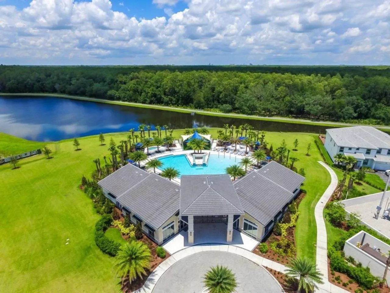 Bird's eye view in 3840 Supreme Villa 6Bd Private Pool and Game Room