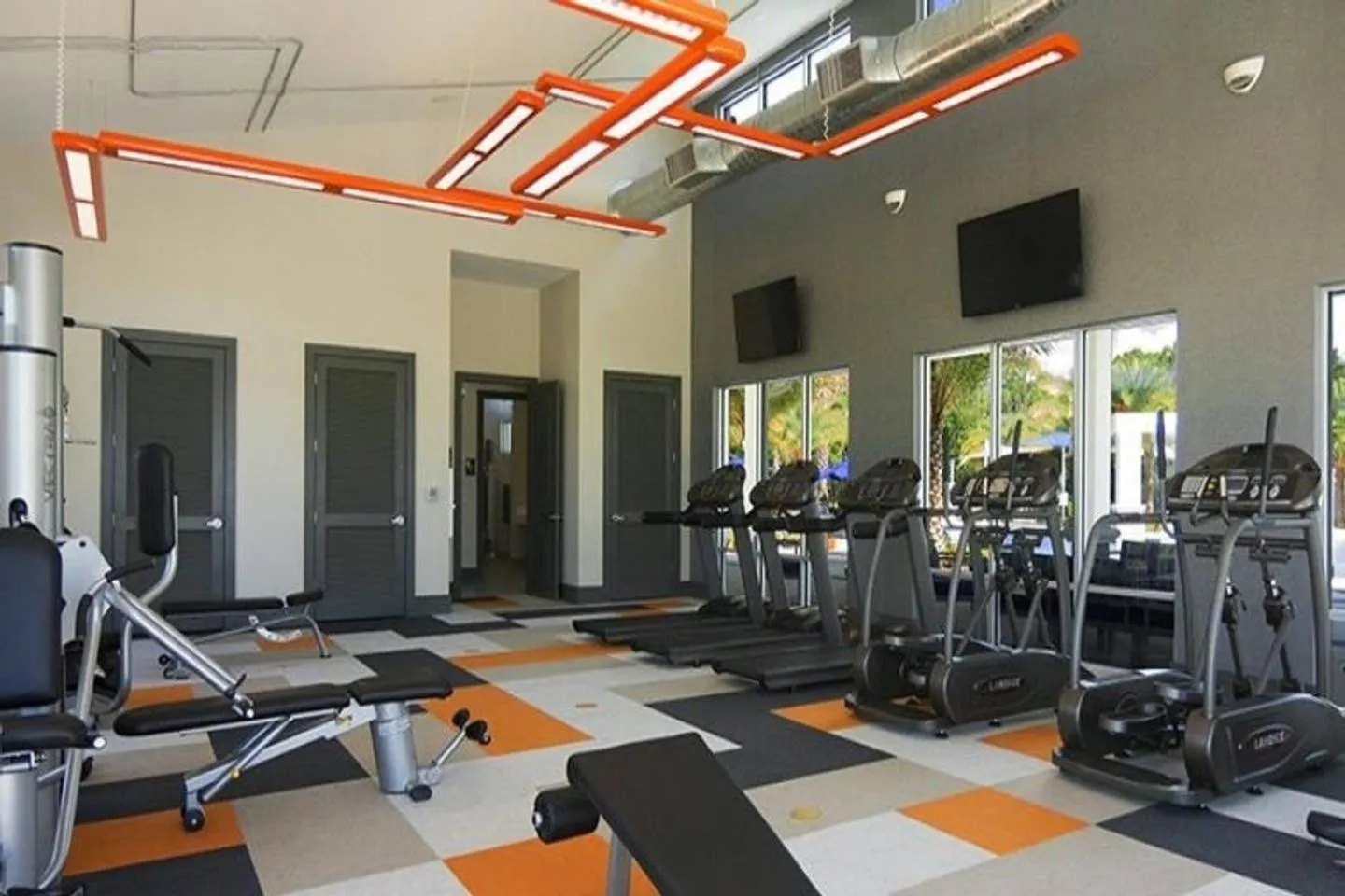 Fitness centre/facilities in 3840 Supreme Villa 6Bd Private Pool and Game Room