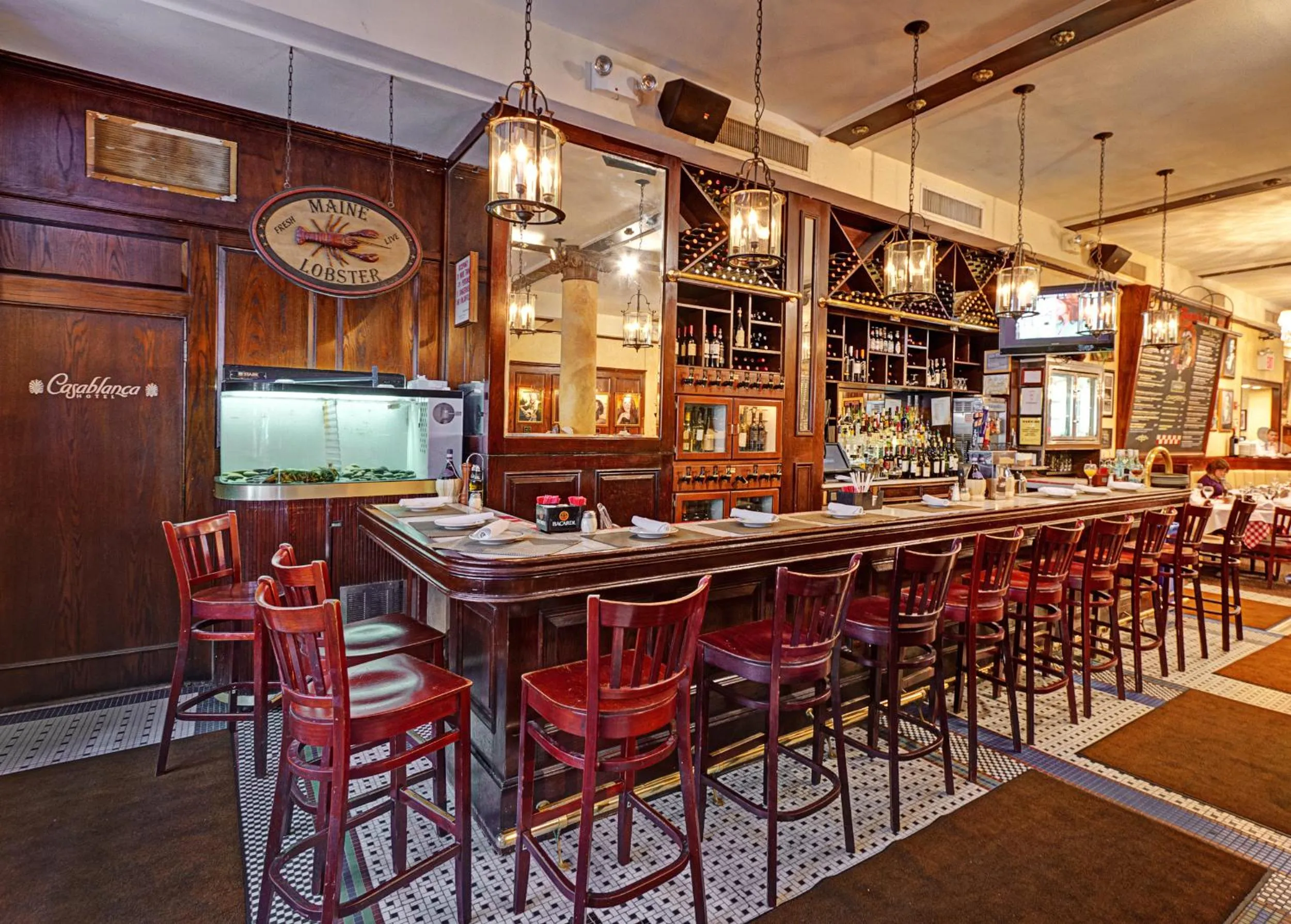 Restaurant/places to eat in Casablanca Hotel by Library Hotel Collection