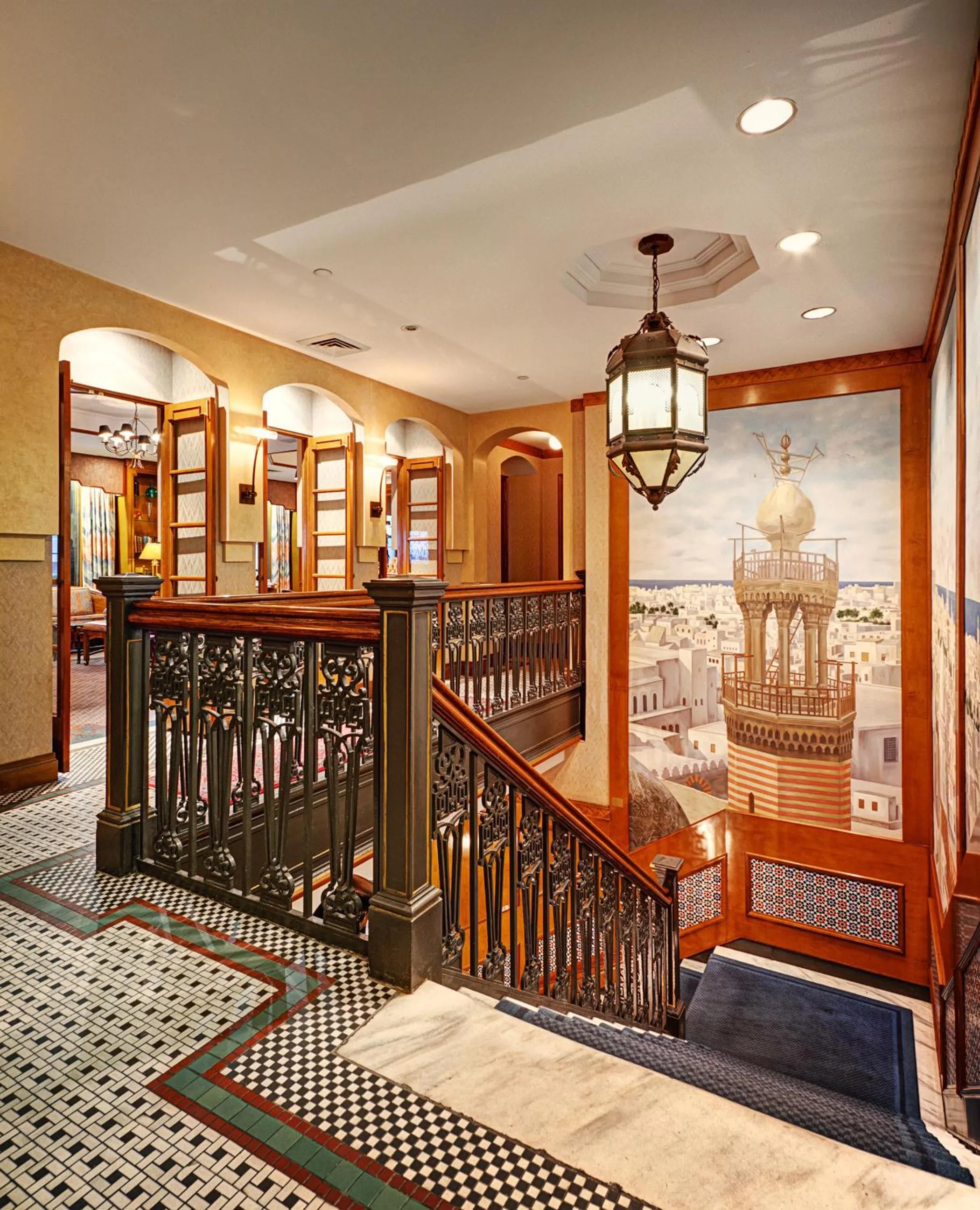 Decorative detail in Casablanca Hotel by Library Hotel Collection