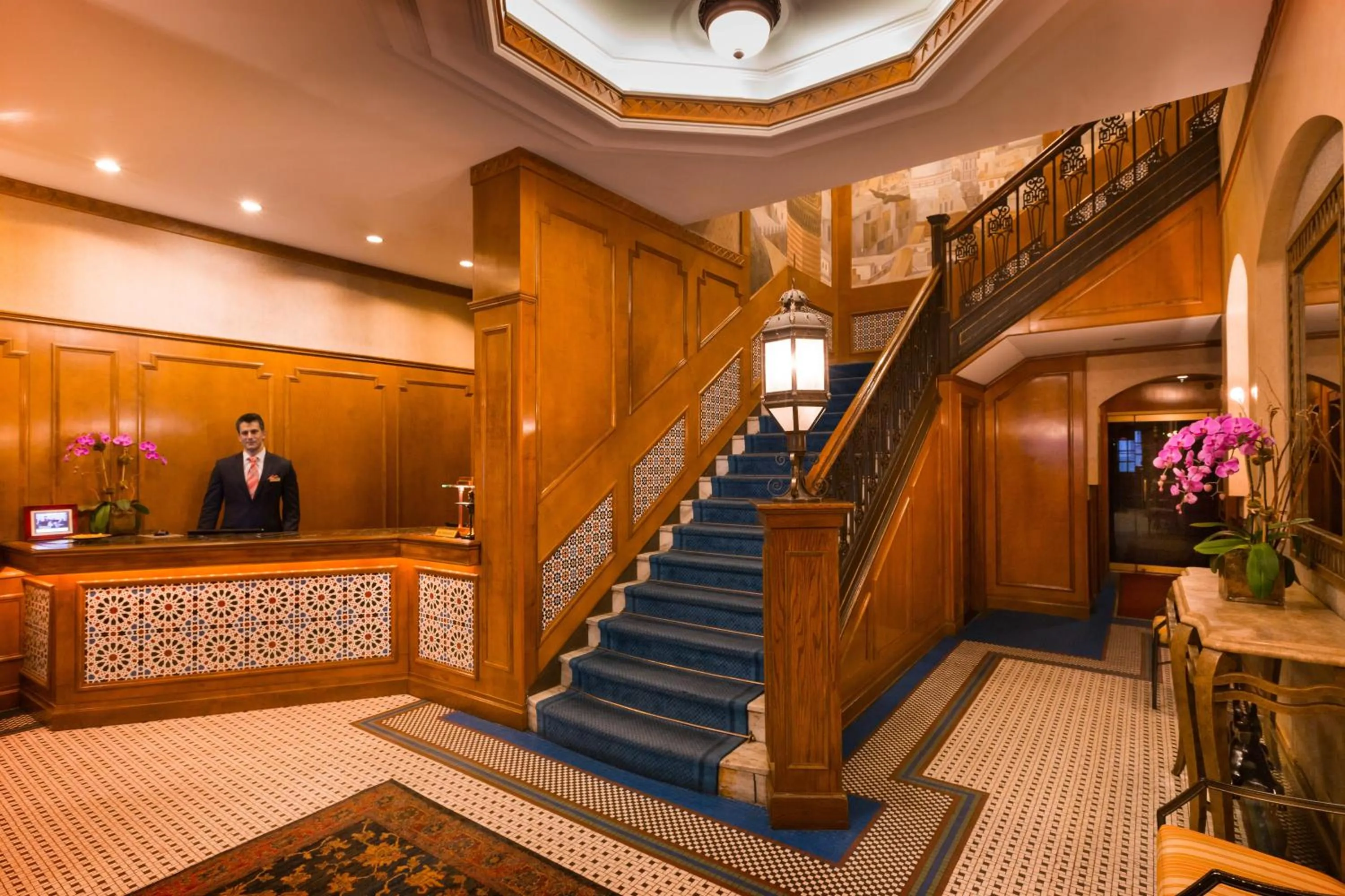 Lobby or reception in Casablanca Hotel by Library Hotel Collection