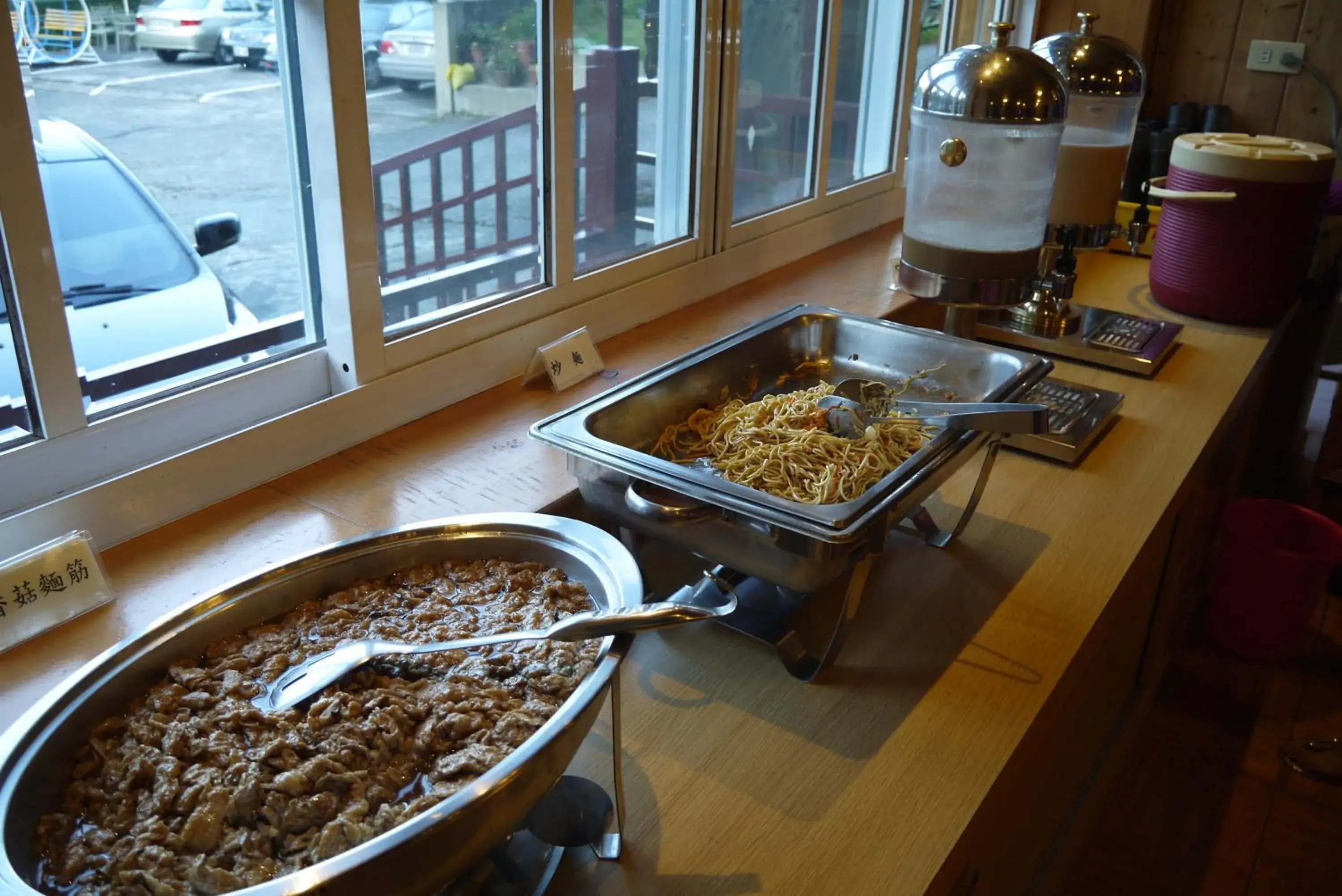 Asian breakfast in Kingtaiwan Hotel Asian breakfast in Kingtaiwan Hotel