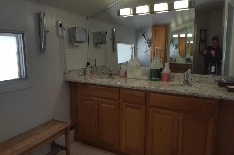 Bathroom in St Moritz Lodge and Condominiums