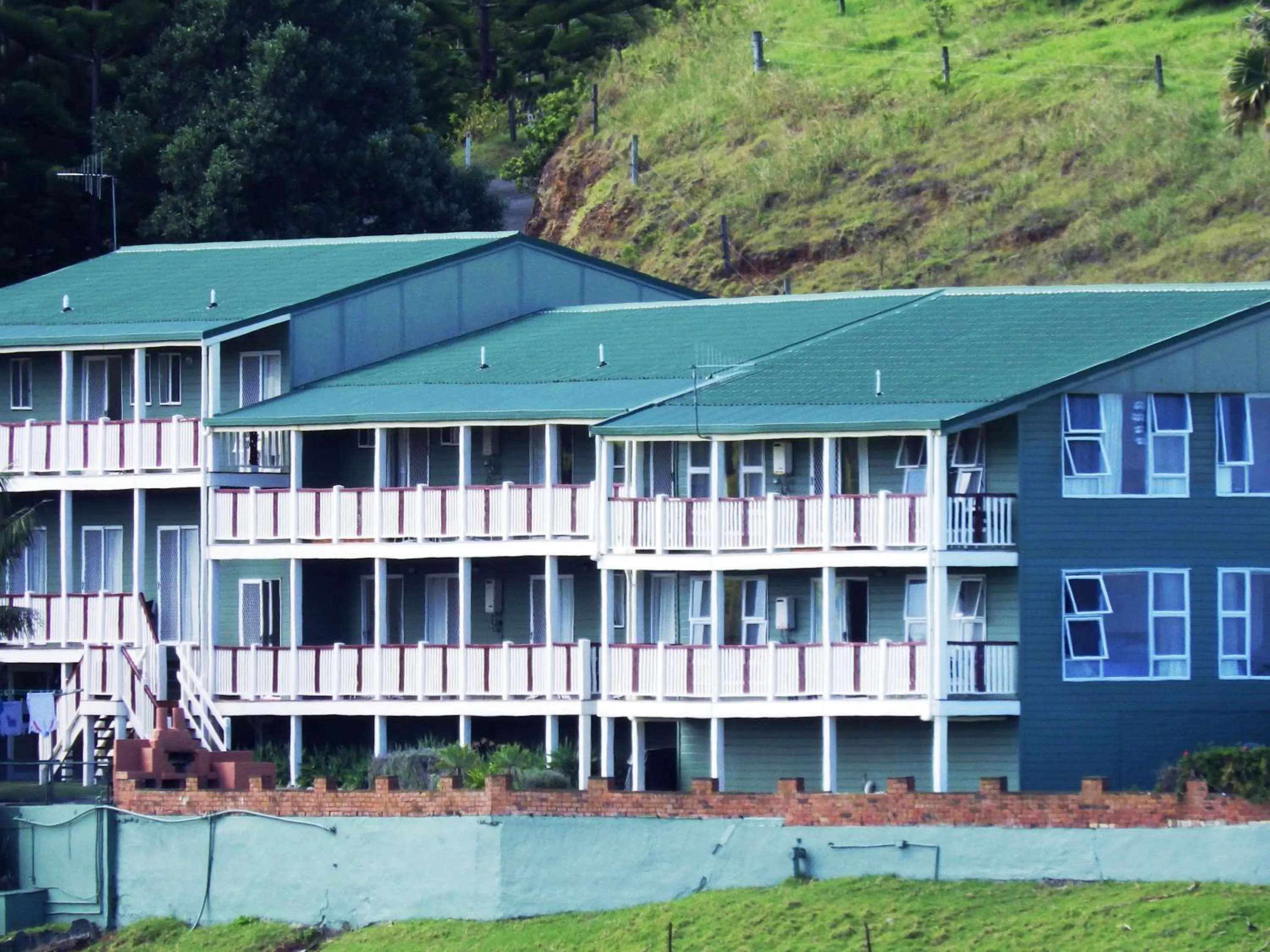 Facade/entrance in Panorama Seaside Apartments Norfolk Island