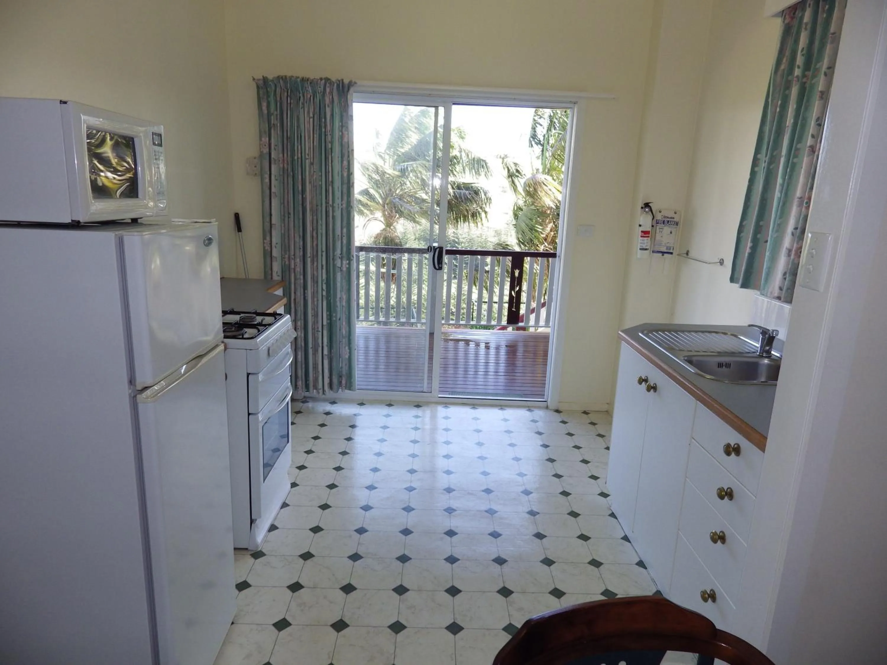 Balcony/Terrace in Panorama Seaside Apartments Norfolk Island