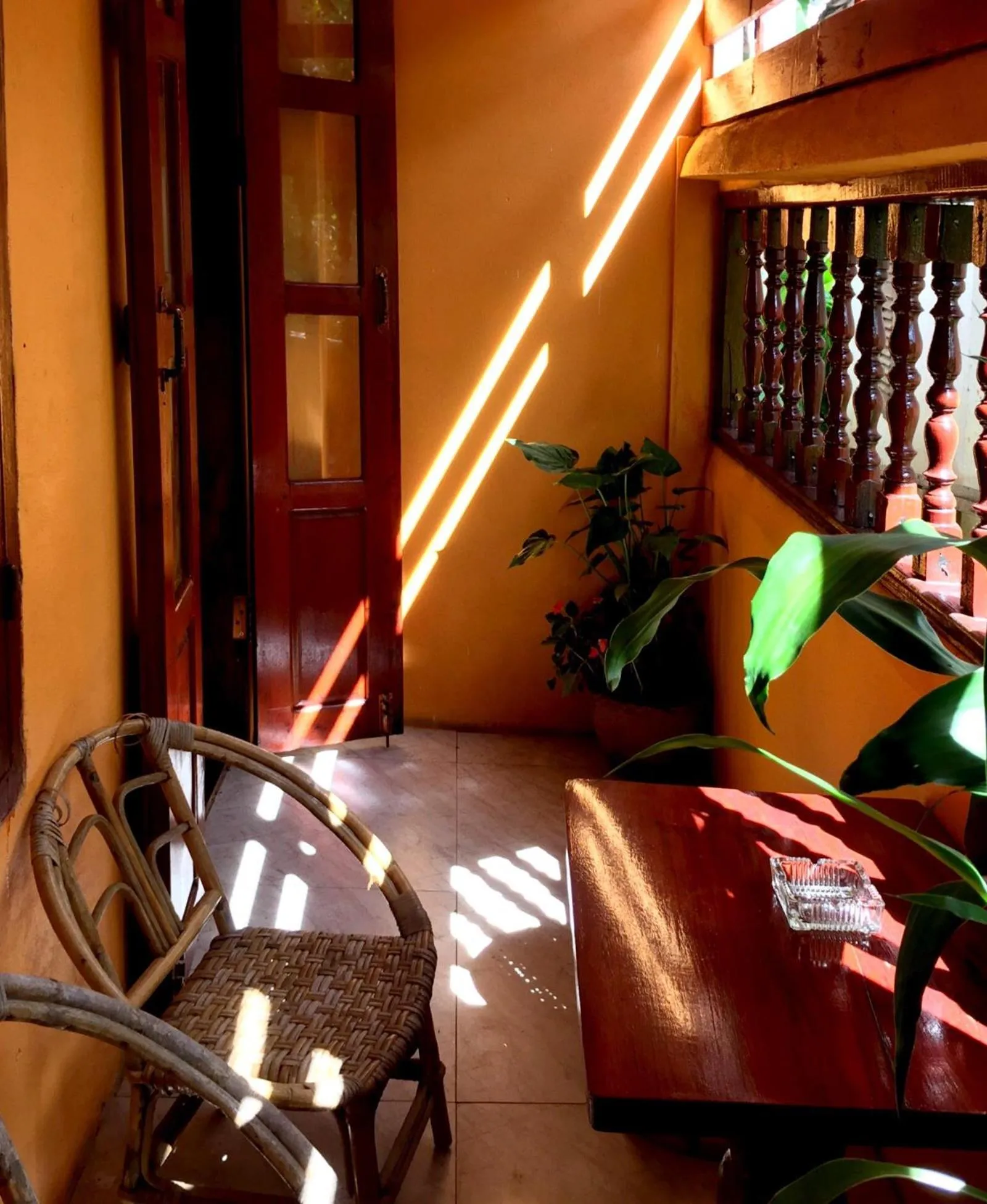 Balcony/Terrace in Soutikone1 Guesthouse
