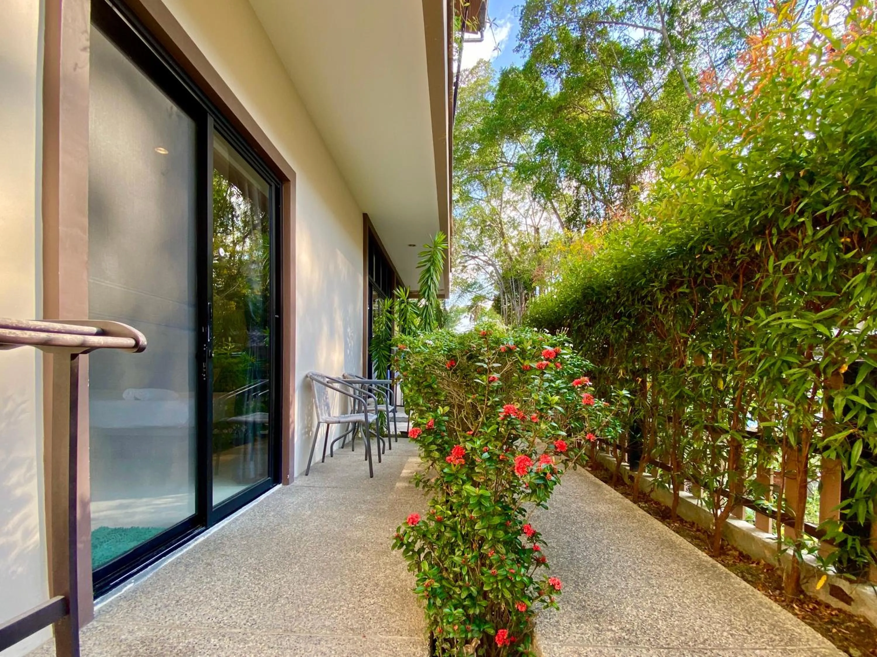 Balcony/Terrace in Pensiri House - SHA Extra Plus