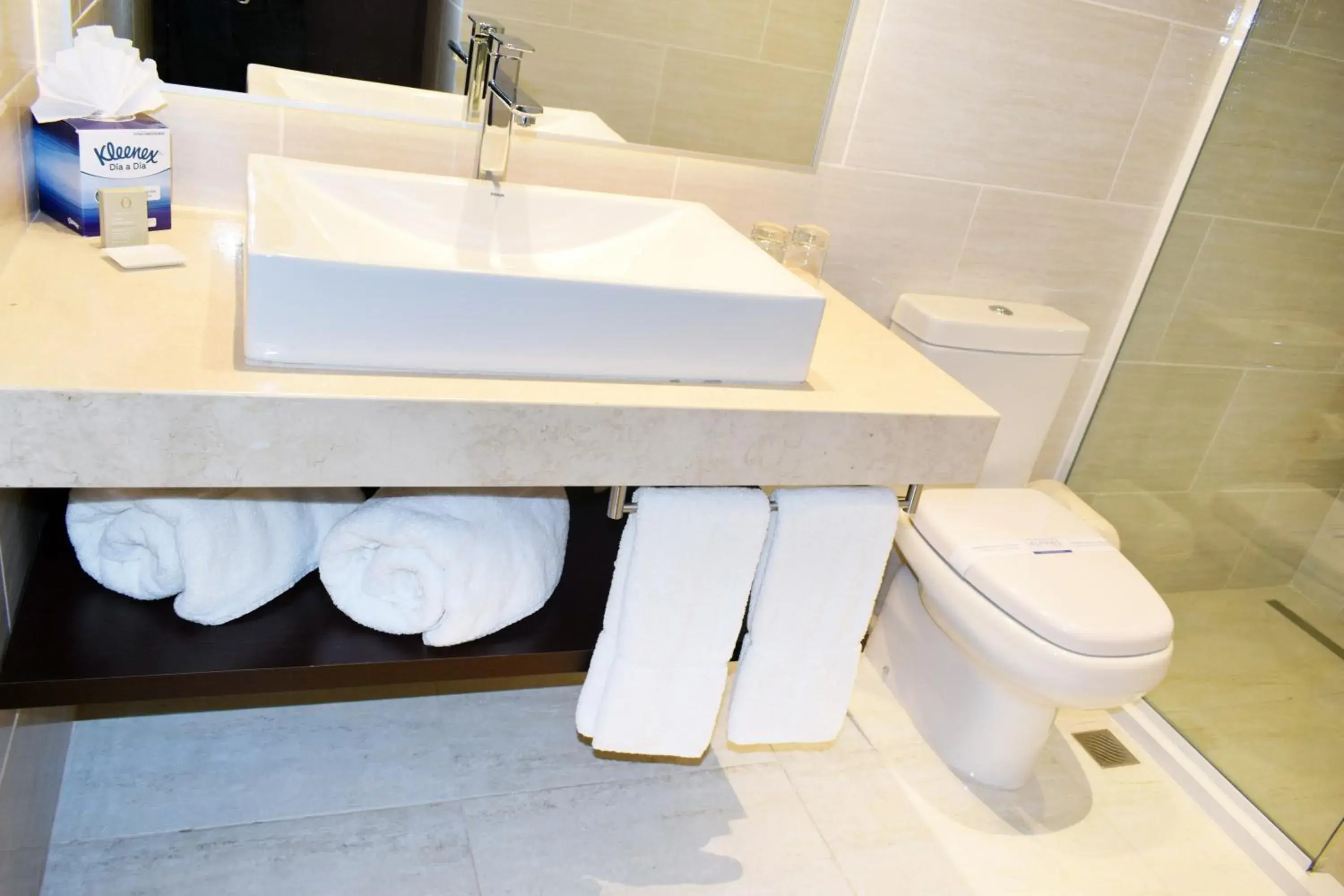 Bathroom in Delfines Collection Hotel by Mercure Bathroom in Delfines Collection Hotel by Mercure