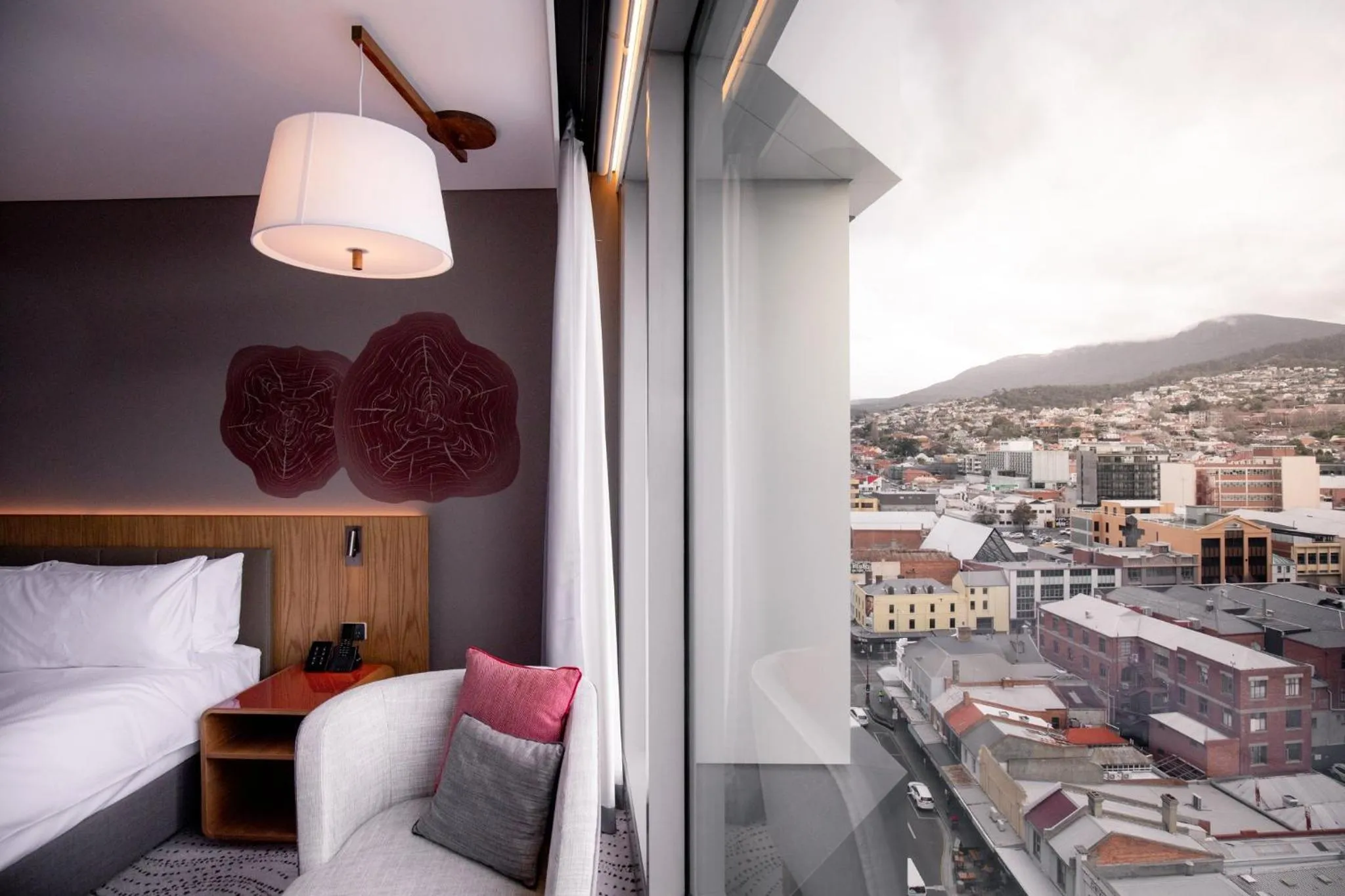 Photo of the whole room, Bed in Crowne Plaza Hobart by IHG