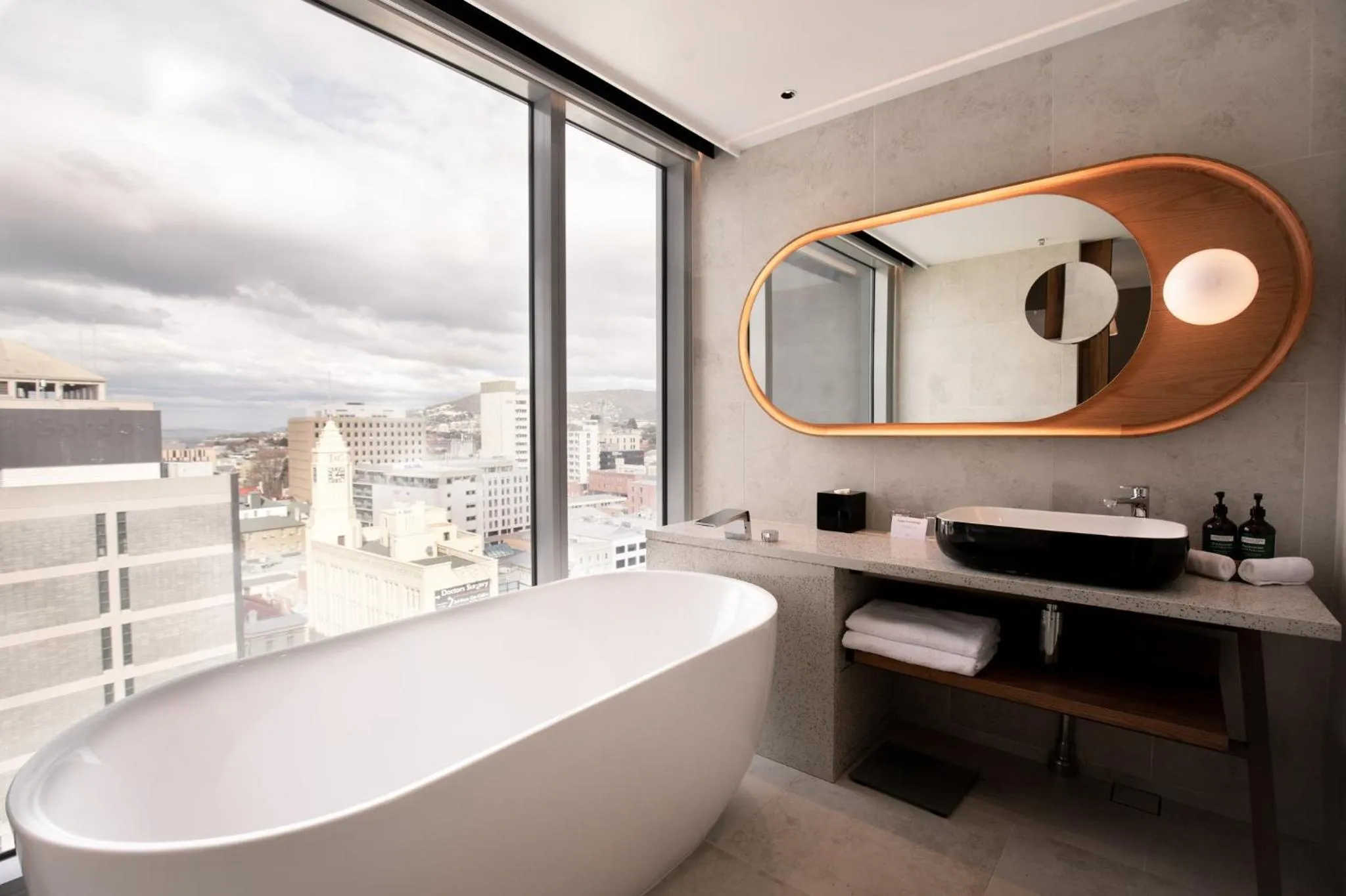Bathroom in Crowne Plaza Hobart by IHG