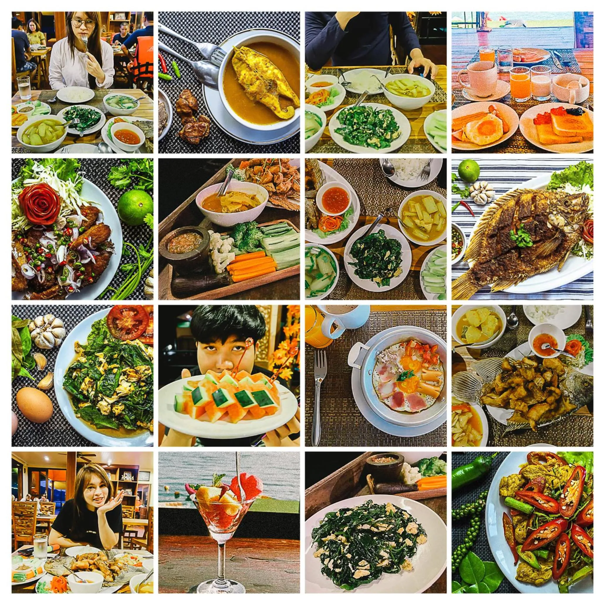 Food and drinks in Panvaree Resort