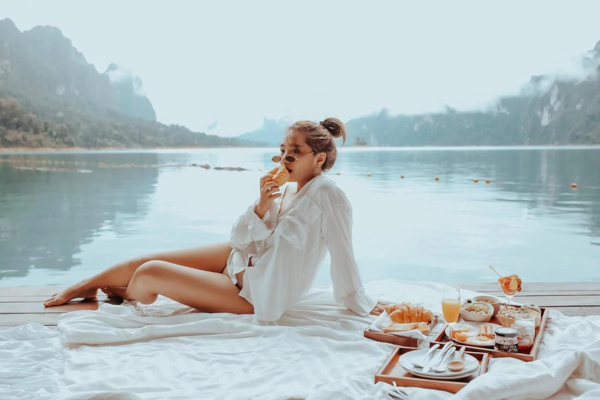 People in Panvaree Resort