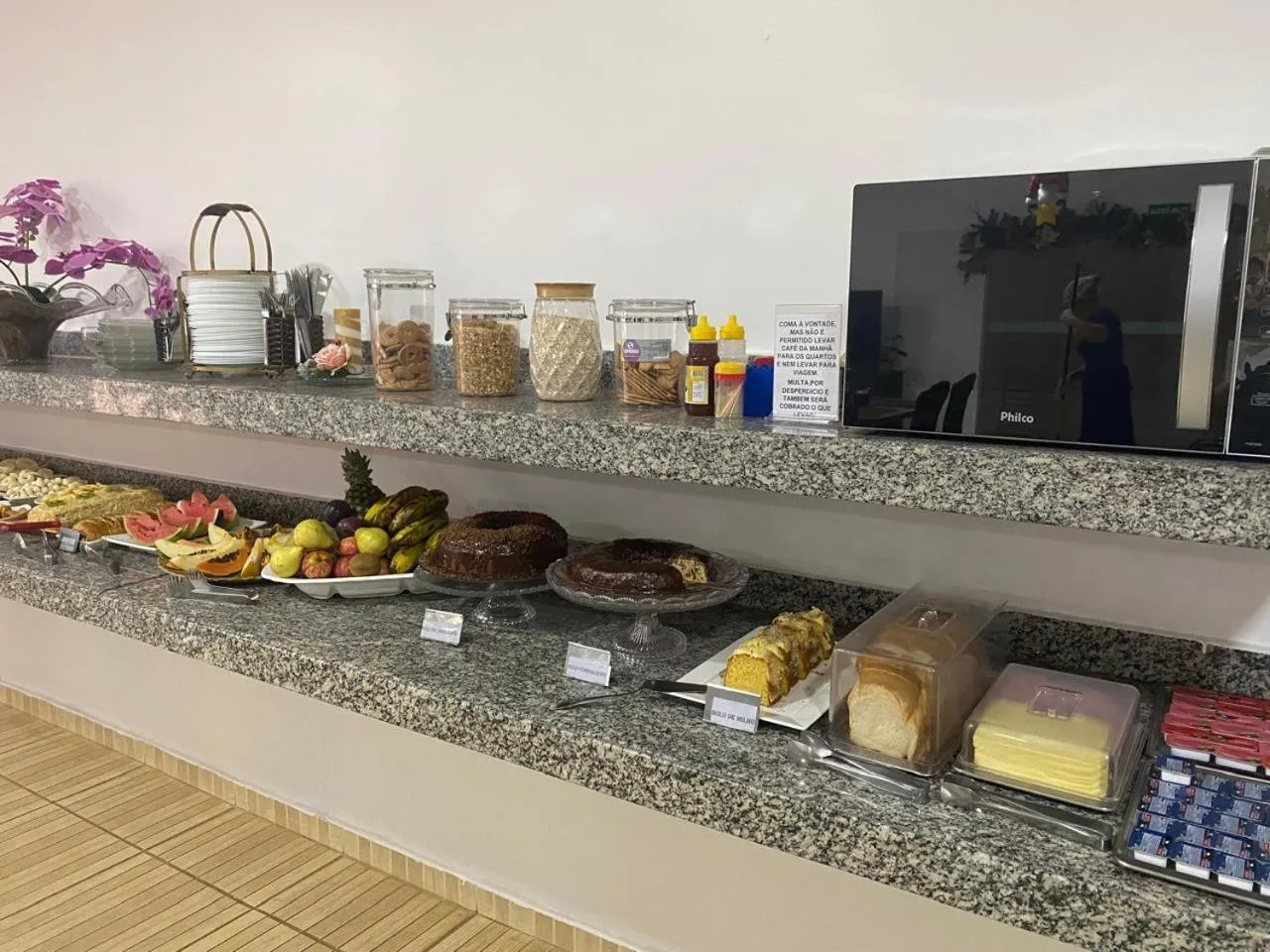 Breakfast in Hotel Itamaraty