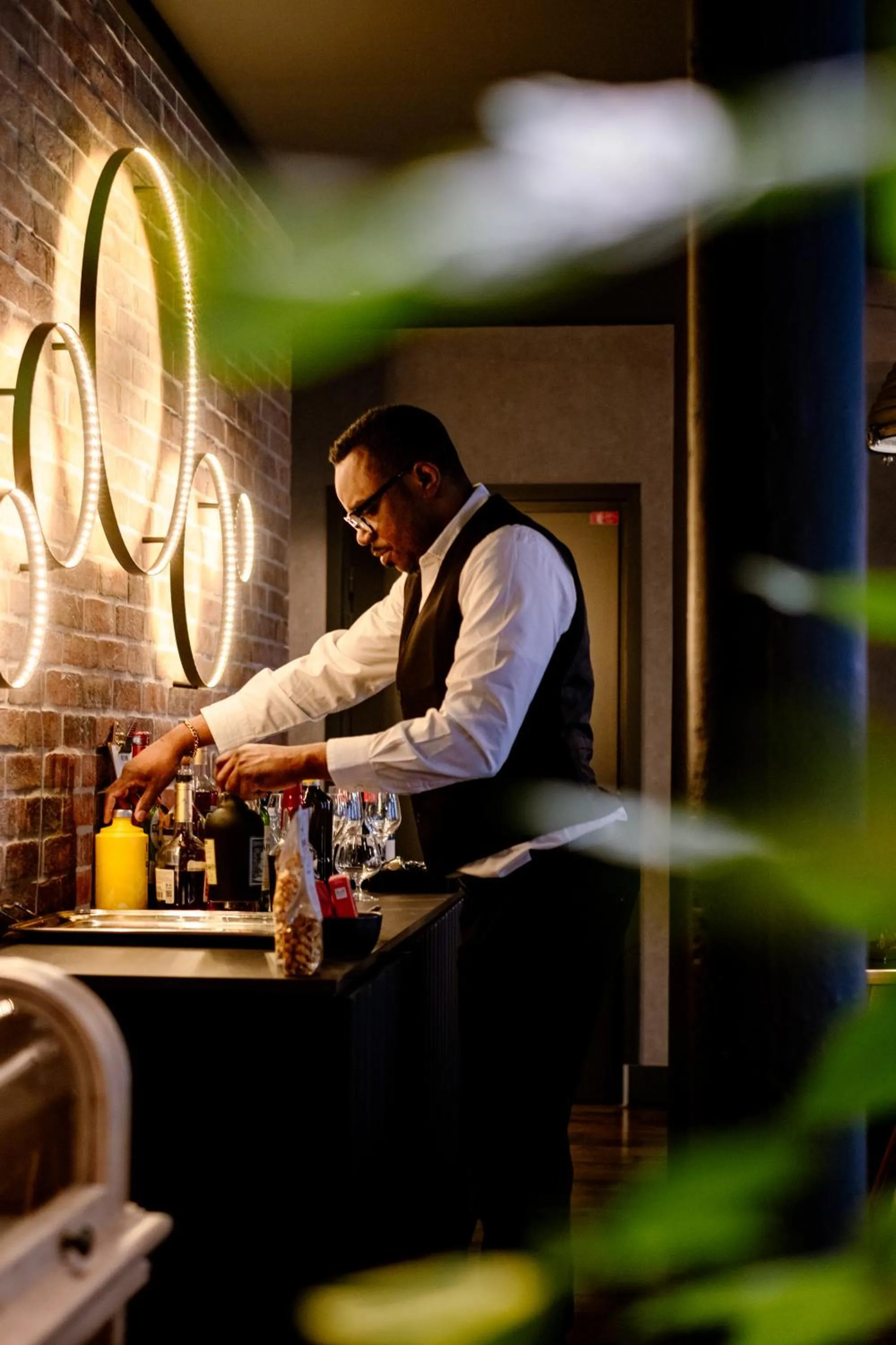 Lounge or bar in Hôtel Fabric