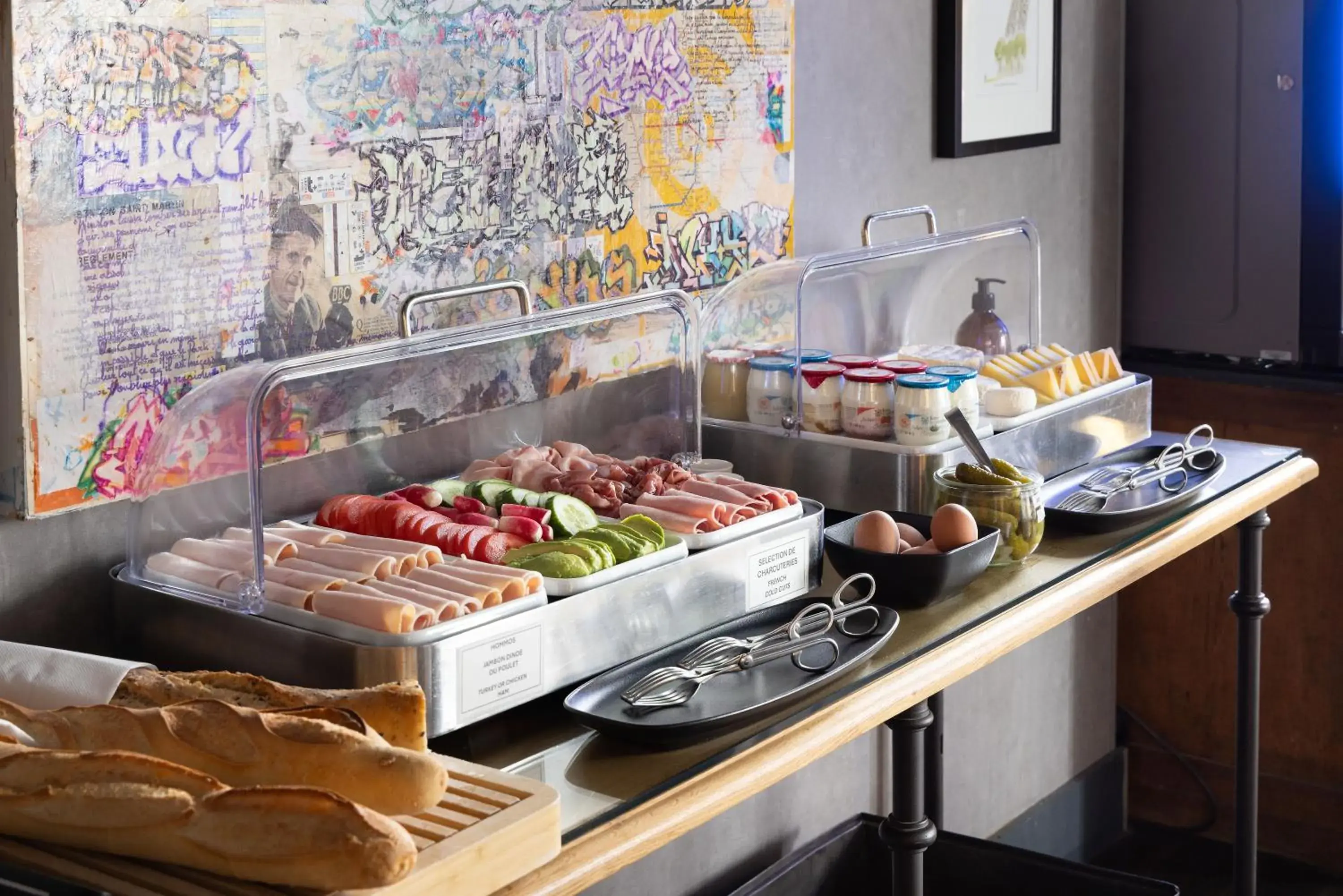 Food close-up in Hôtel Fabric Food close-up in Hôtel Fabric