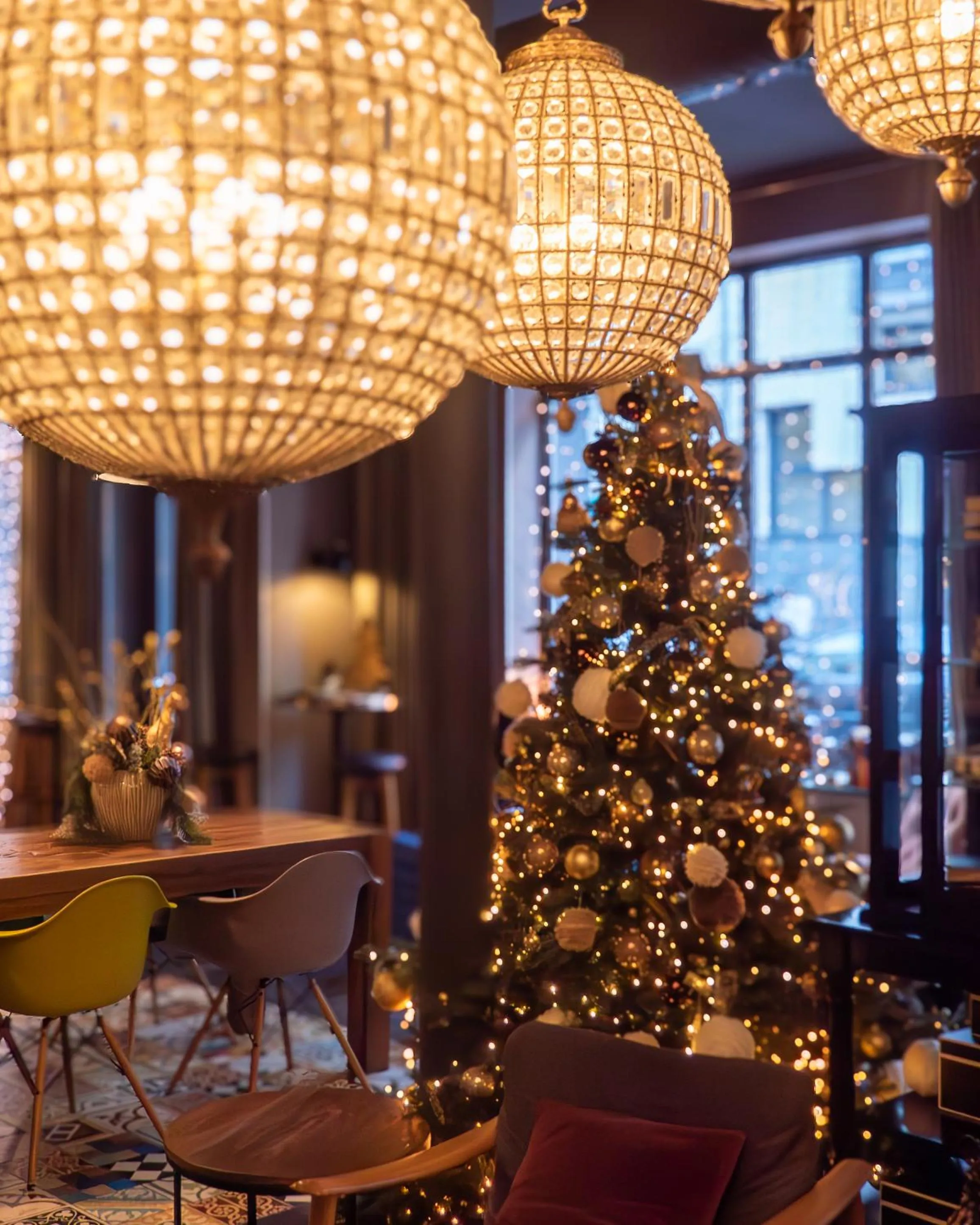 Decorative detail in Hôtel Fabric