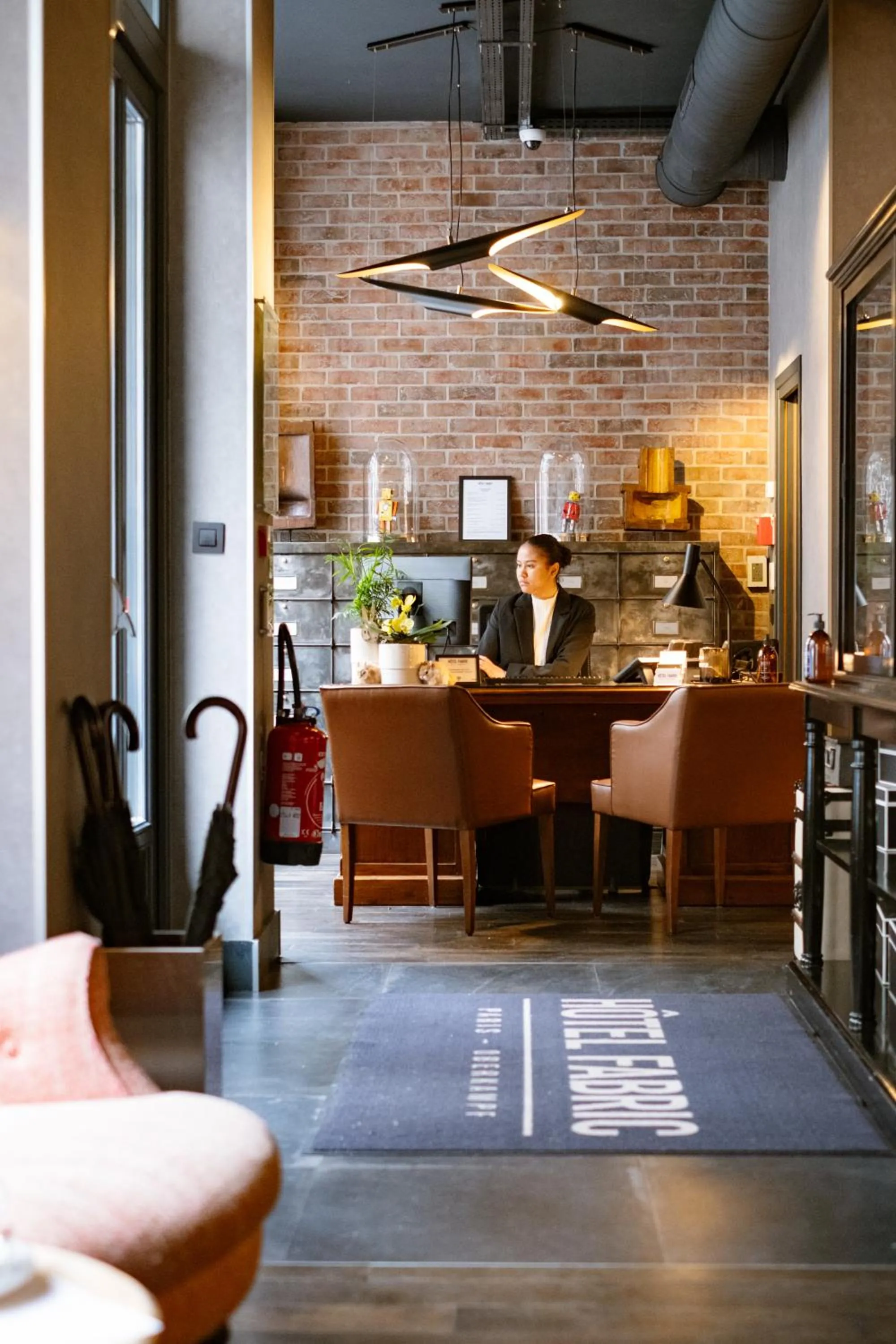 Lobby or reception in Hôtel Fabric