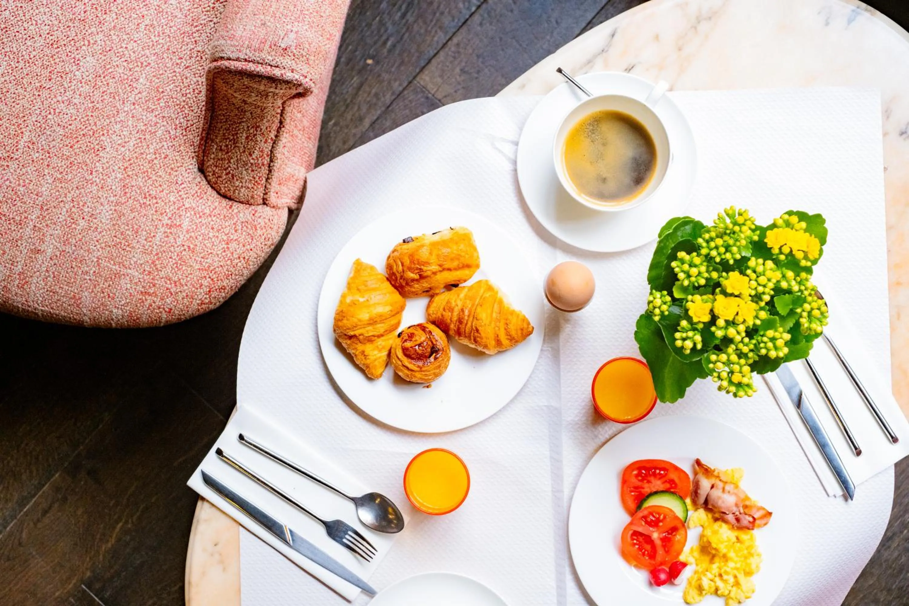 Breakfast in Hôtel Fabric