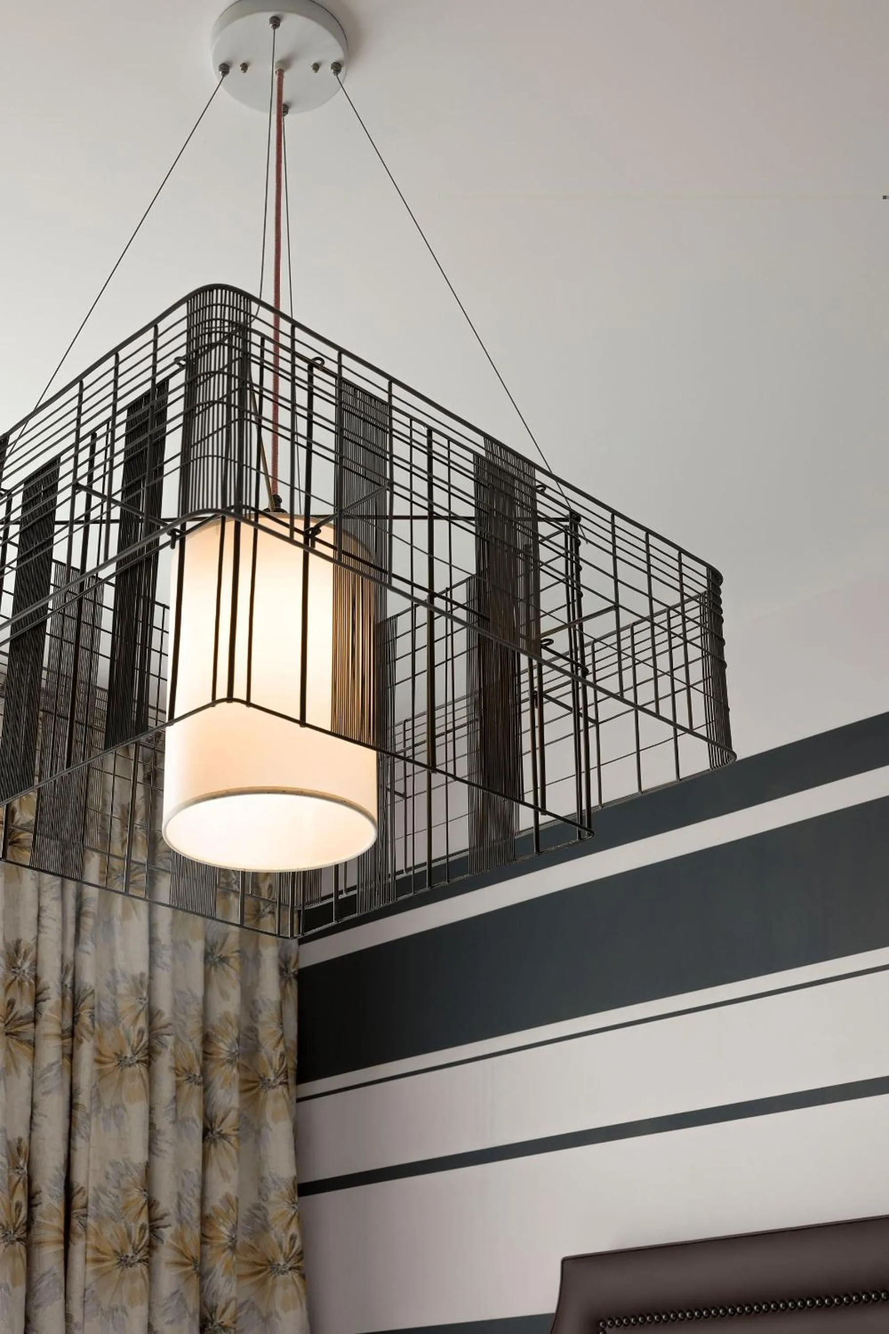 Decorative detail in Hôtel Fabric