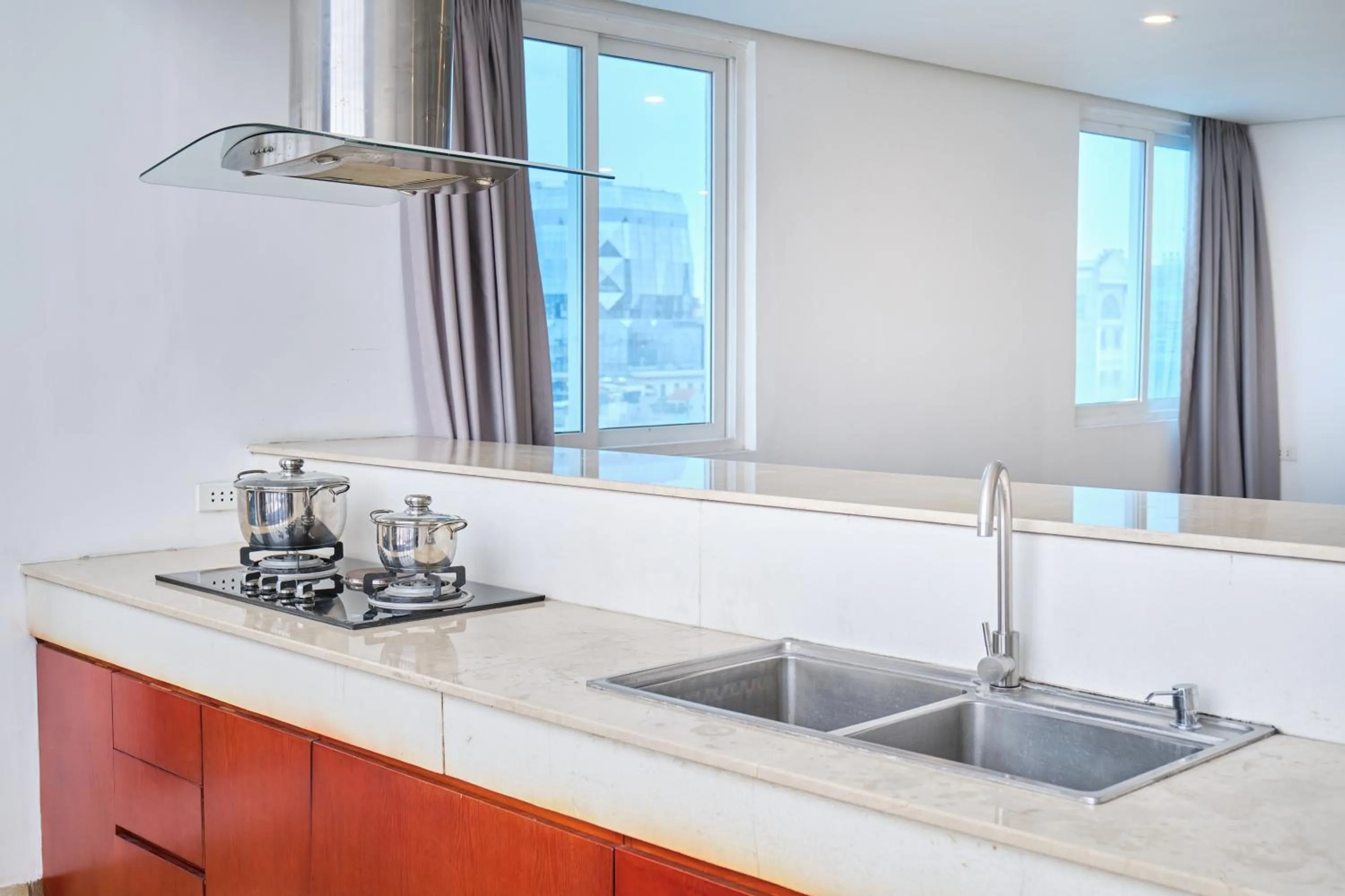 Kitchen or kitchenette in A25 Hotel - 12 Ngô Sỹ Liên