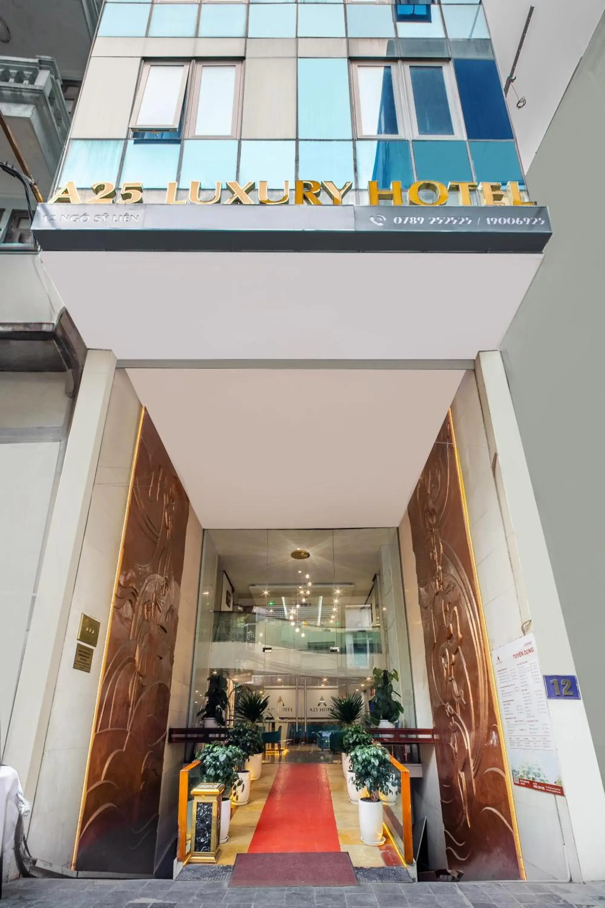 Property building in A25 Hotel - 12 Ngô Sỹ Liên Property building in A25 Hotel - 12 Ngô Sỹ Liên