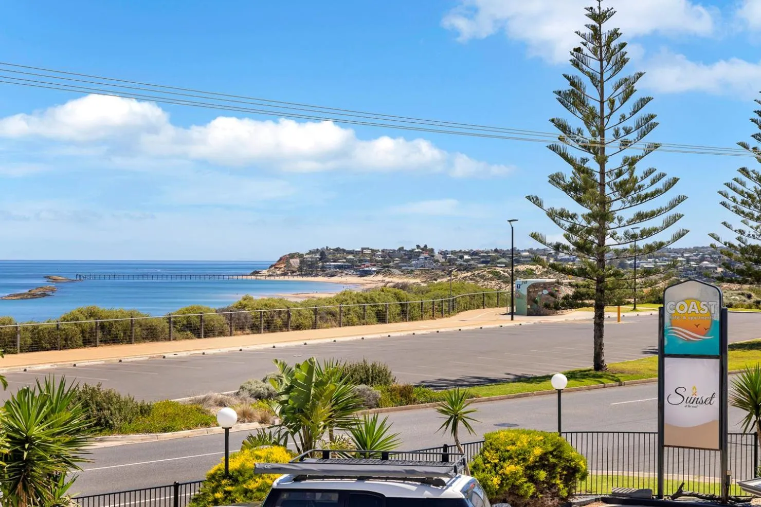Sea view in Coast Motel and Apartments