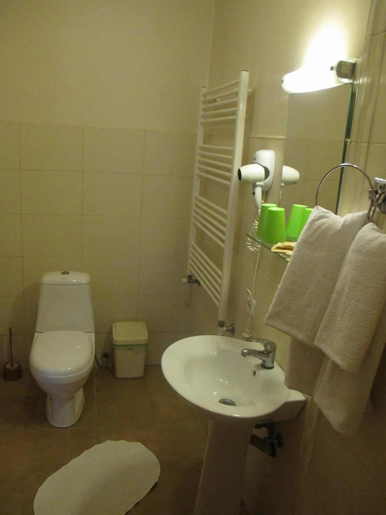 Bathroom in Motelis Smagratis Kretinga
