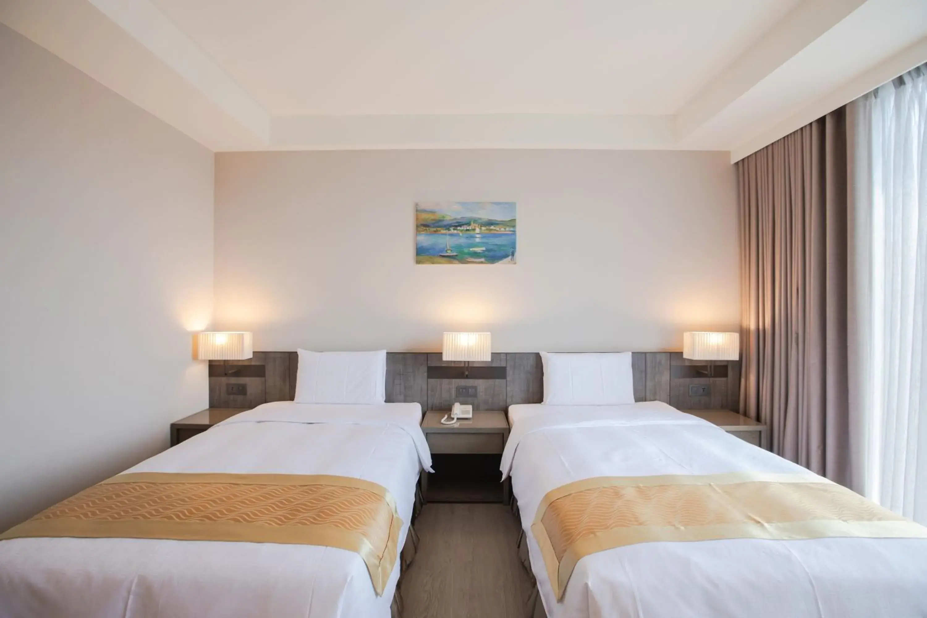 Economy Twin Room in Jin Shi Hu Hotel Economy Twin Room in Jin Shi Hu Hotel