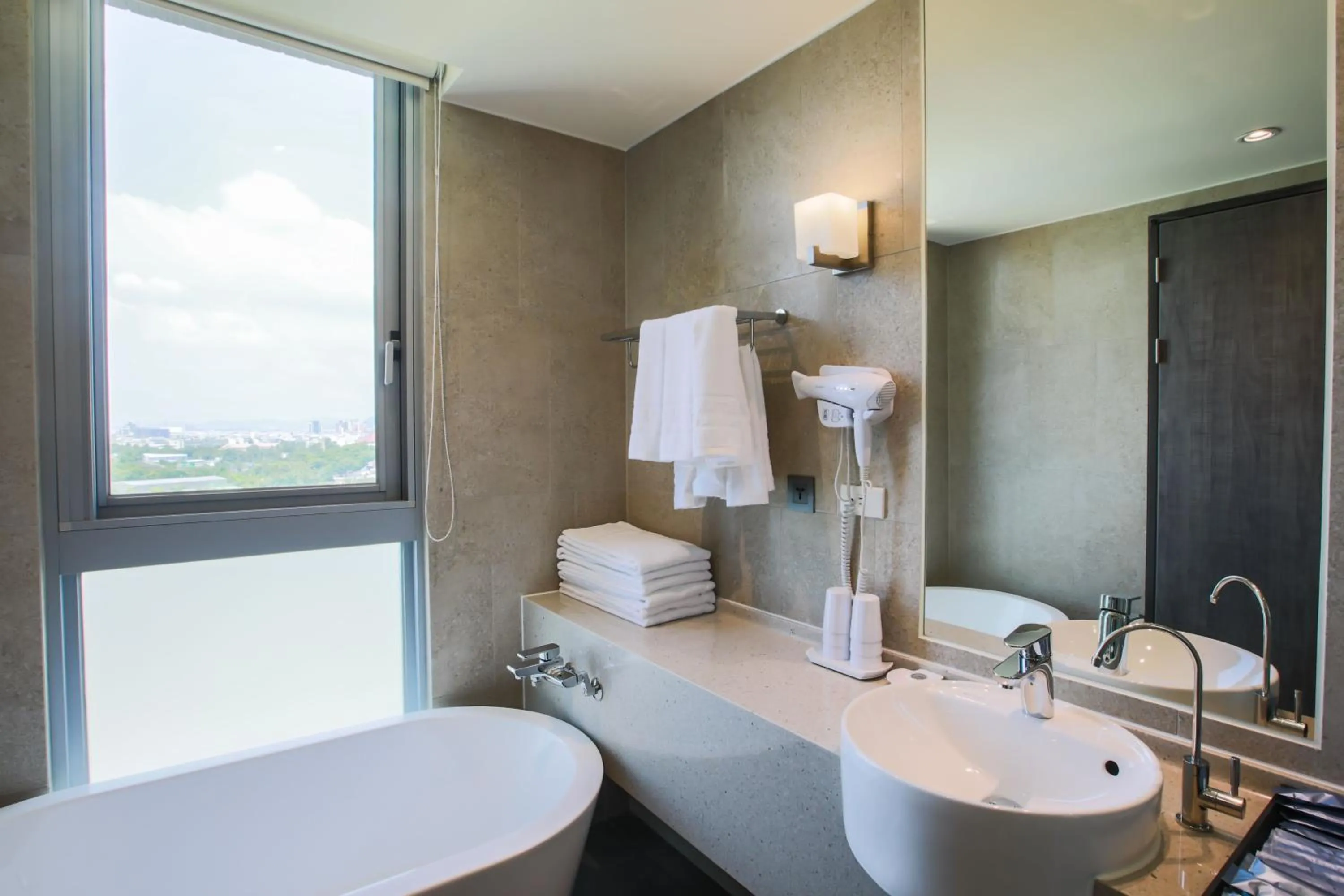 Bathroom in Jin Shi Hu Hotel