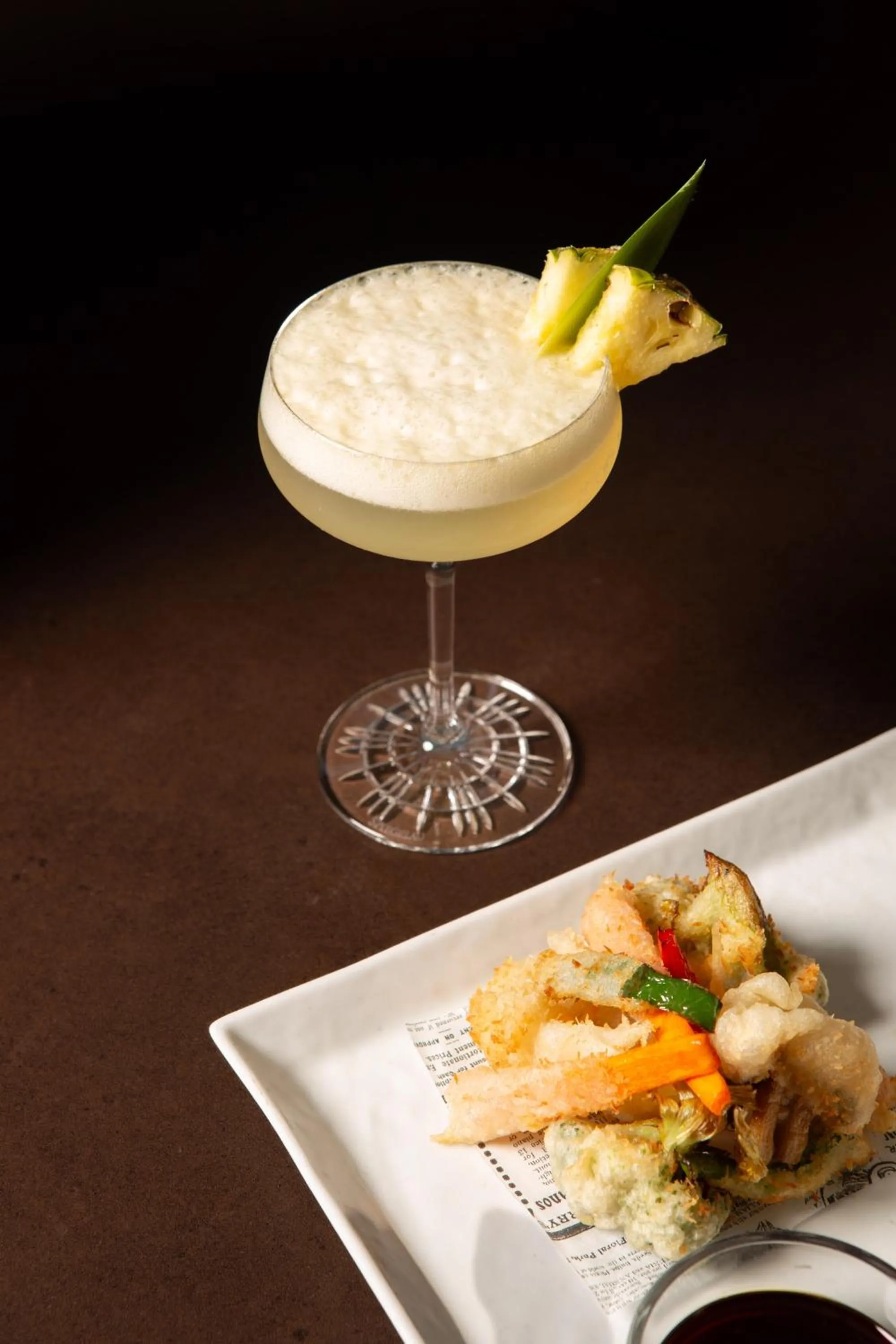 Food in The Level at Melia Barcelona Sky