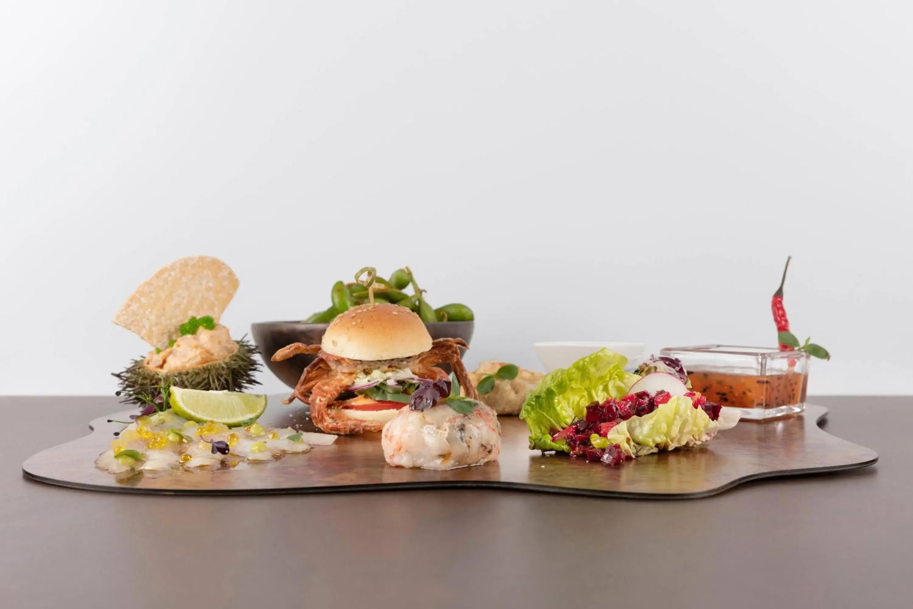 Food and drinks in The Level at Meliá Barcelona Sky Food and drinks in The Level at Meliá Barcelona Sky