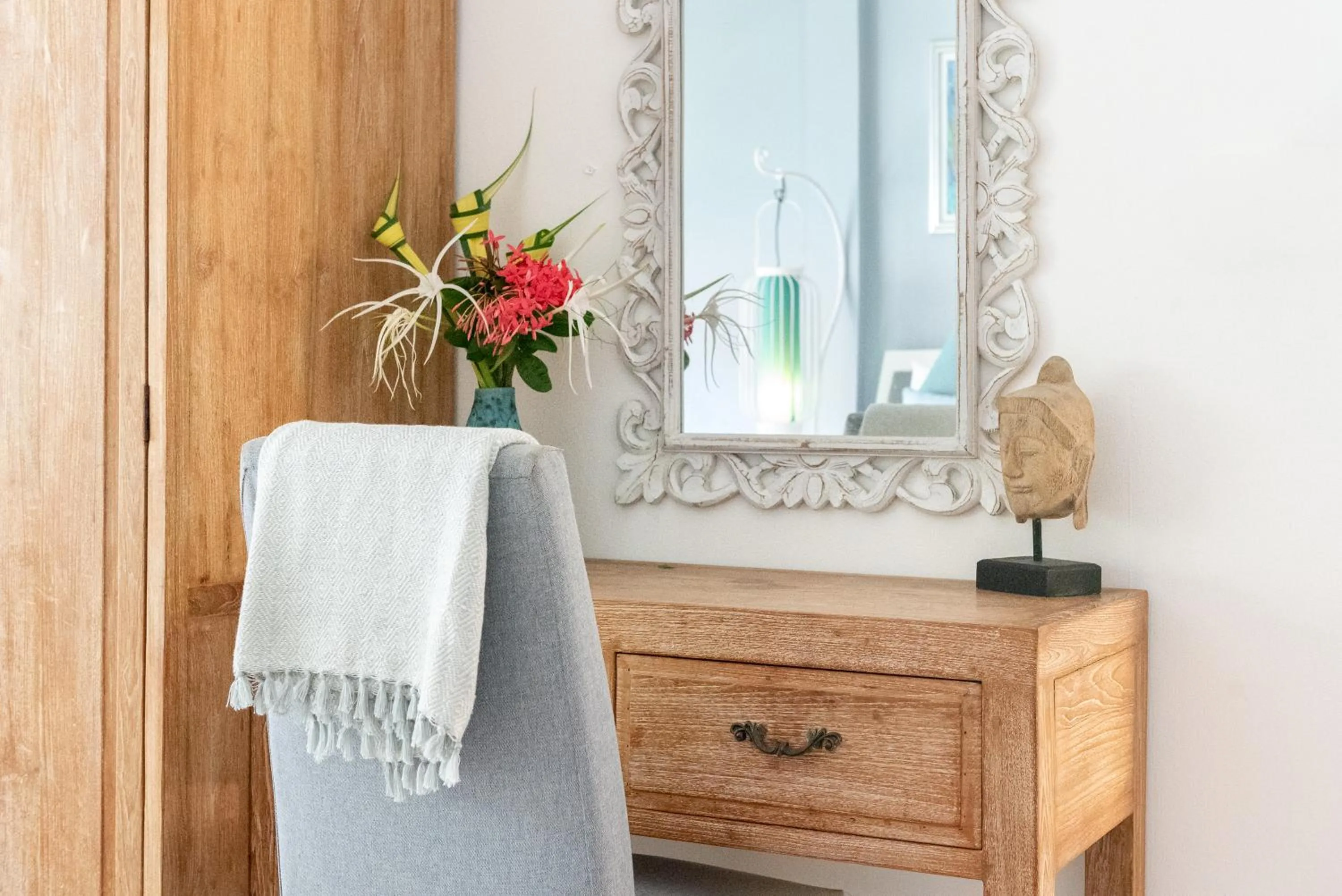 Bedroom in Beachfront Villa Baan Rim Haad 3BR