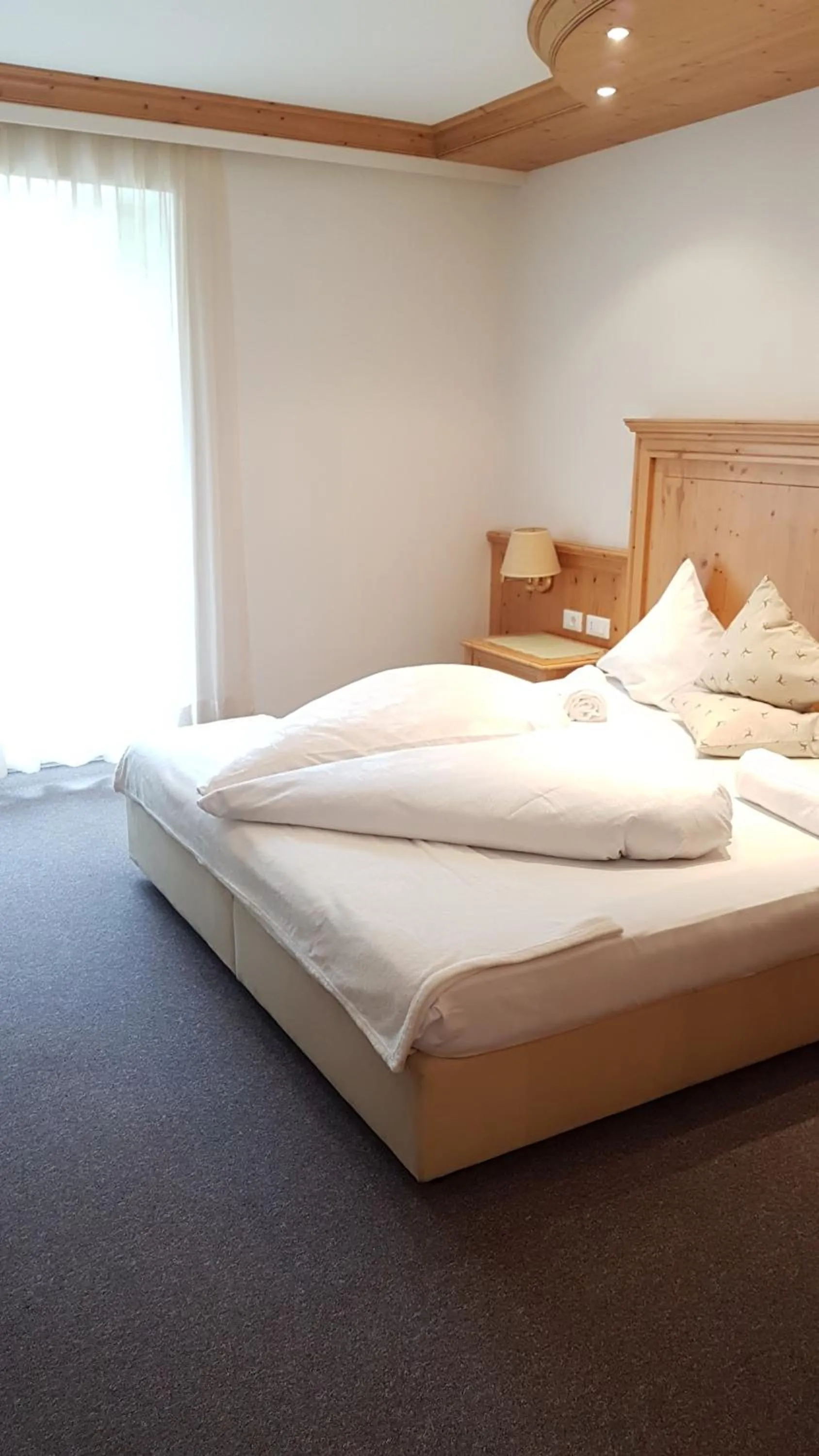 Bed in Pension Lärchenhof