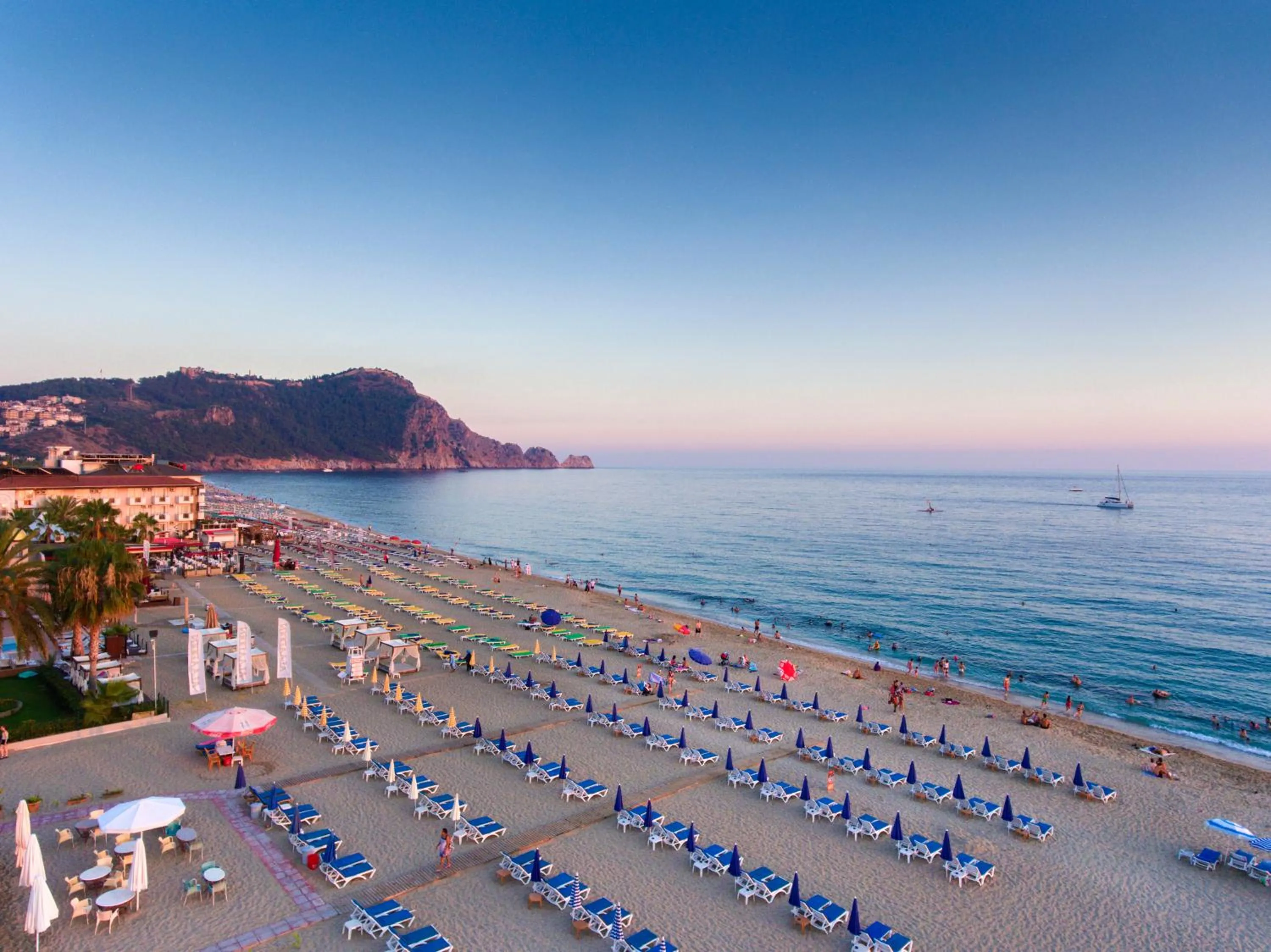 Beach in Lonicera City Hotel