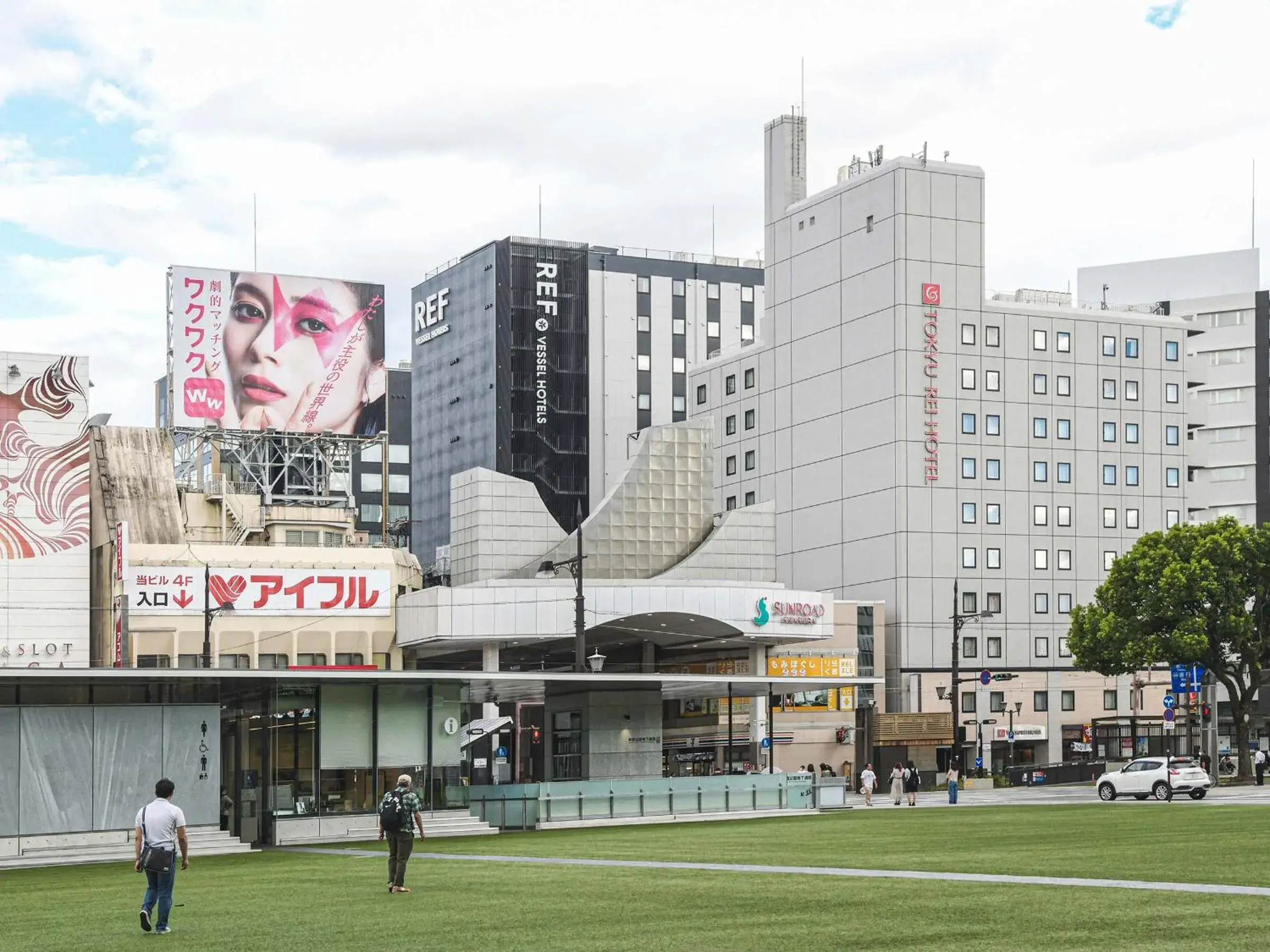 Property building in REF Kumamoto by VESSEL HOTELS Property building in REF Kumamoto by VESSEL HOTELS